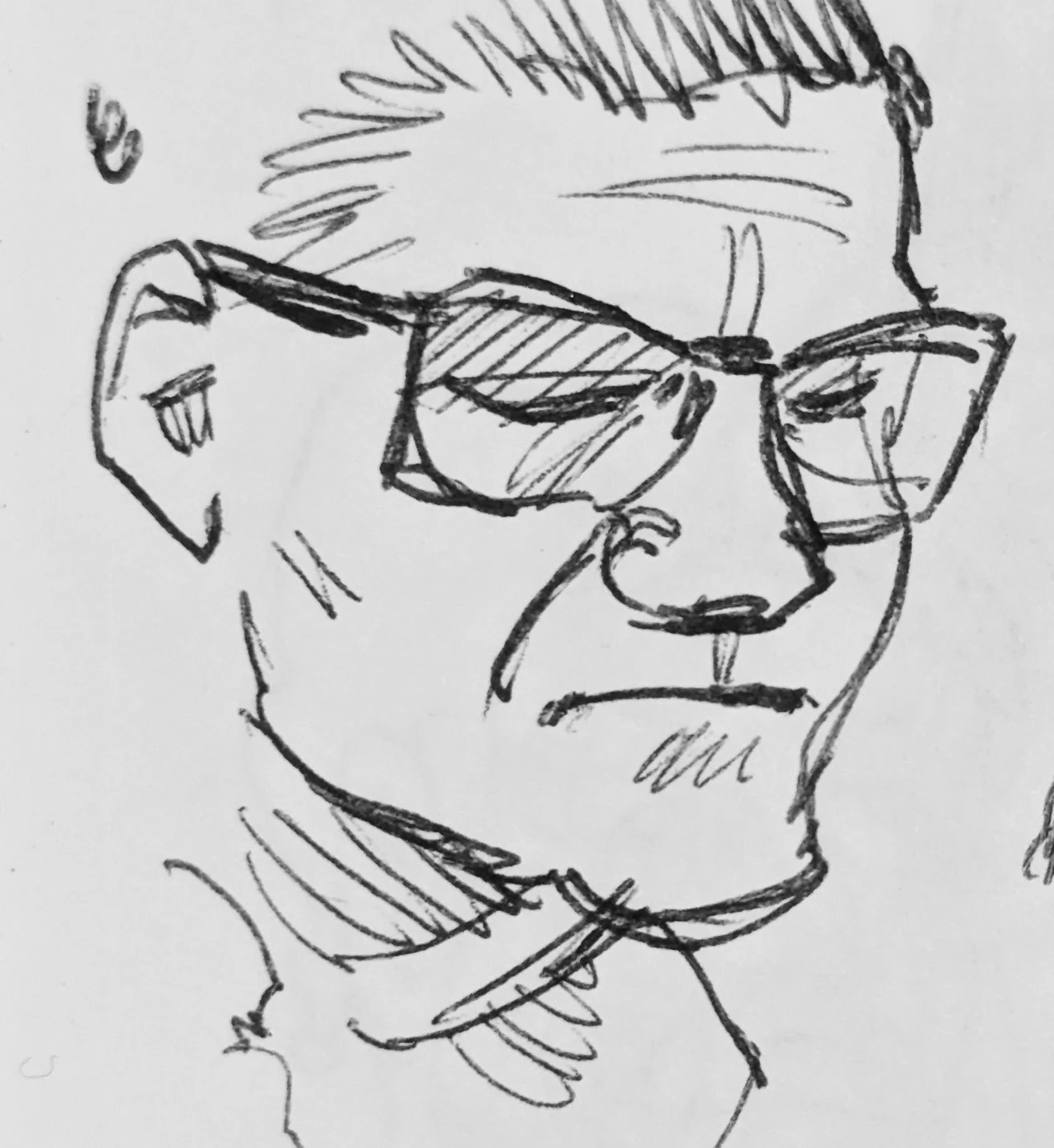 Glasses are hard.