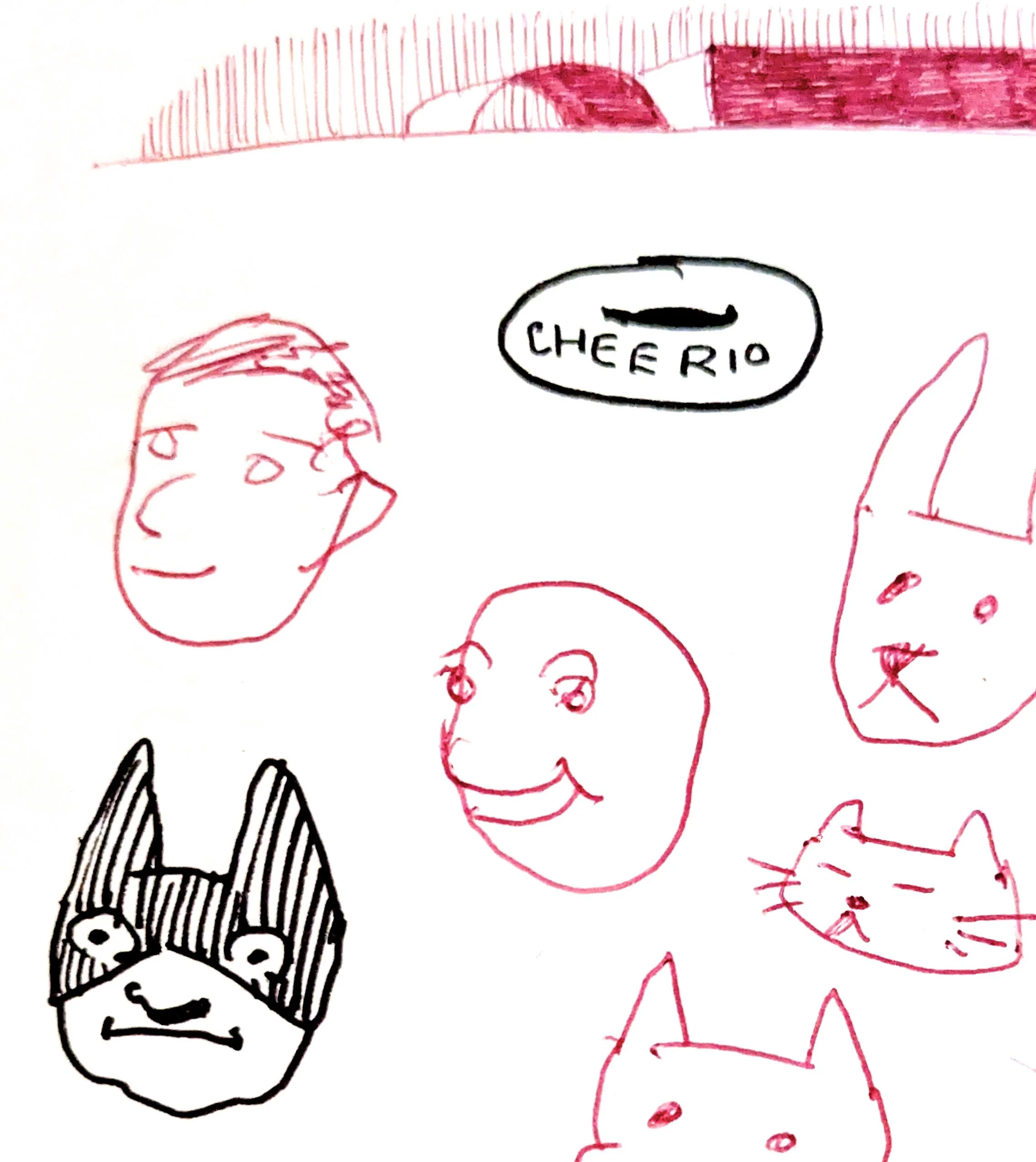 Happy characters