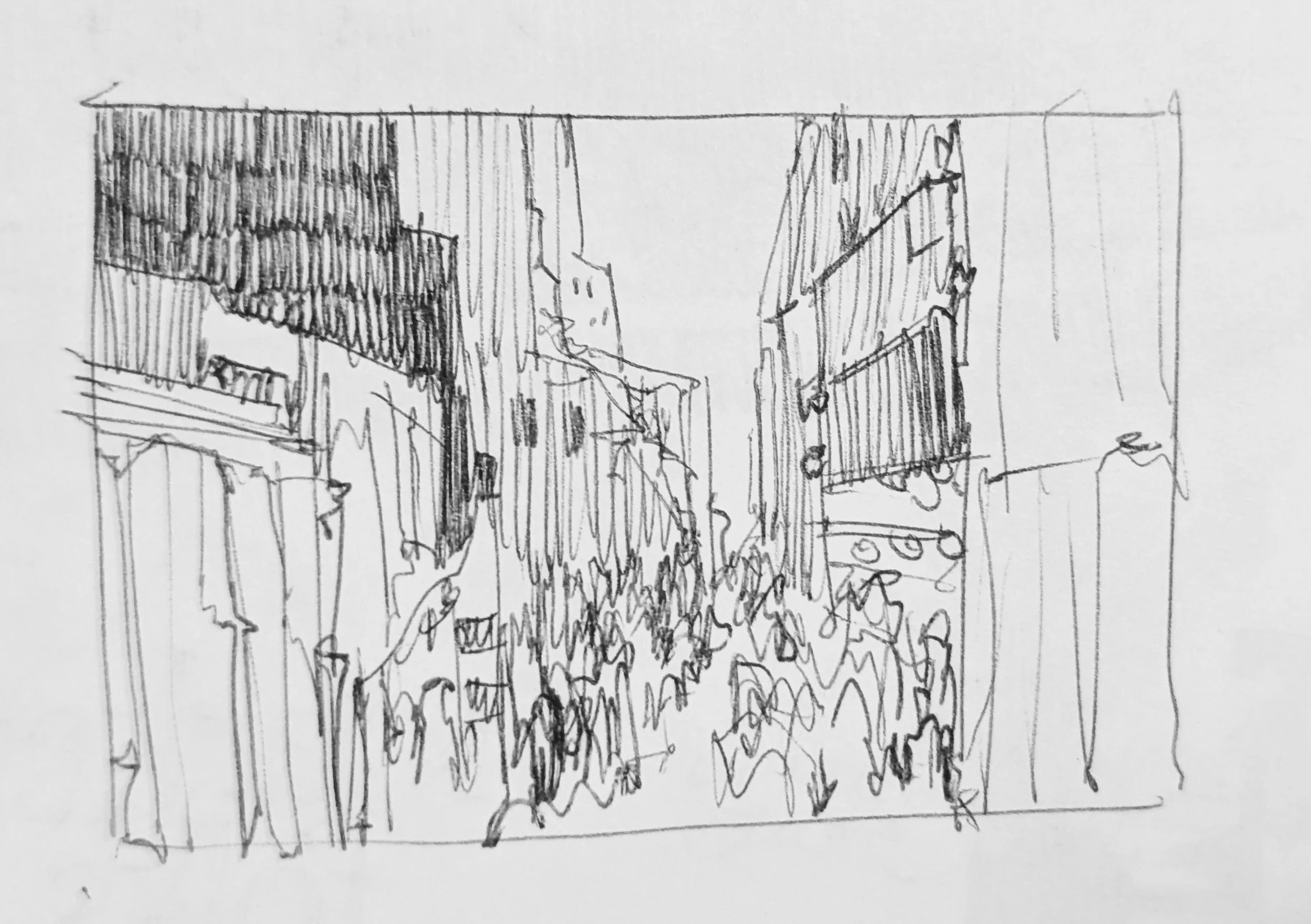 A busy street in Istanbul.