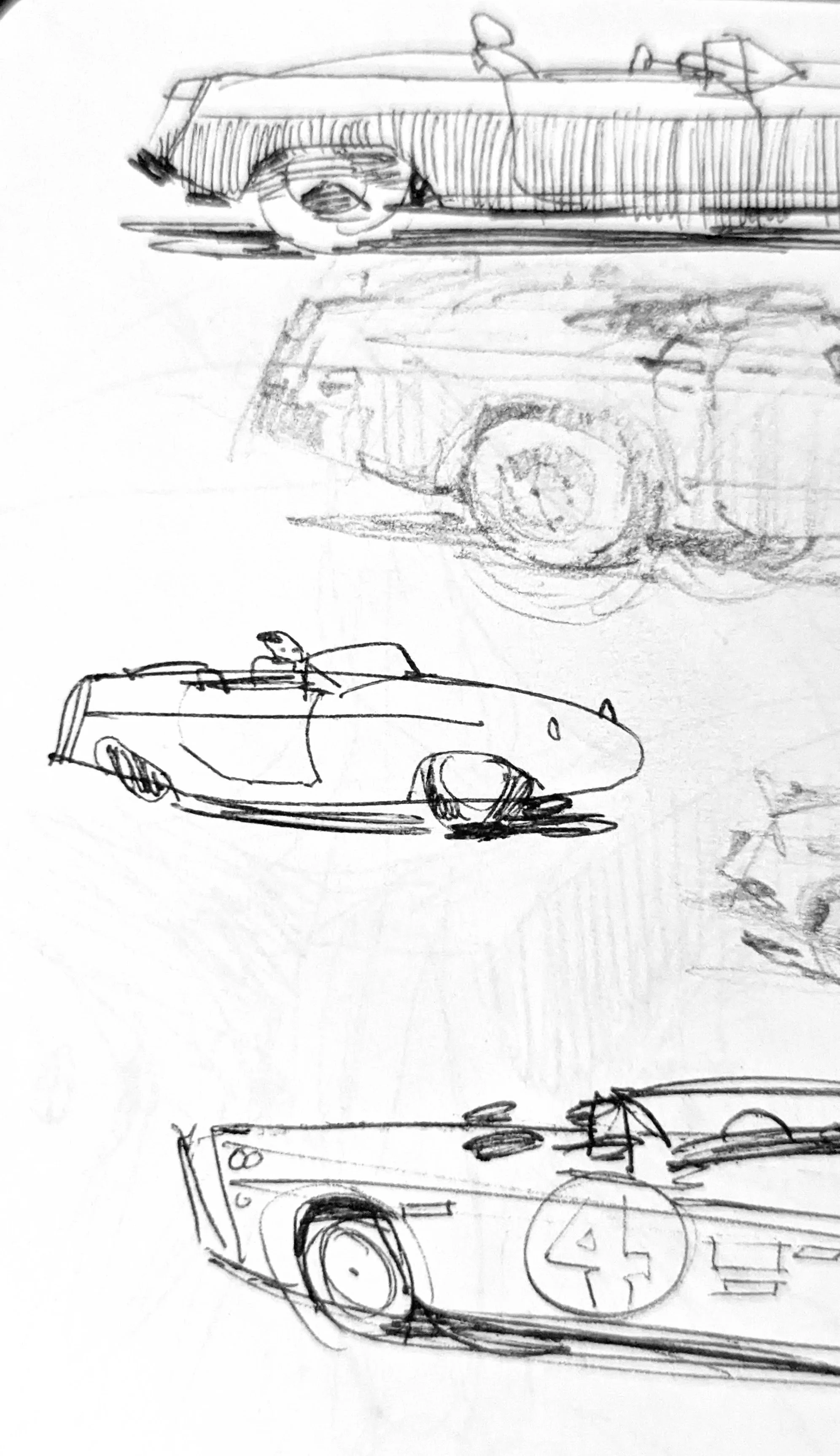 Sleek cars