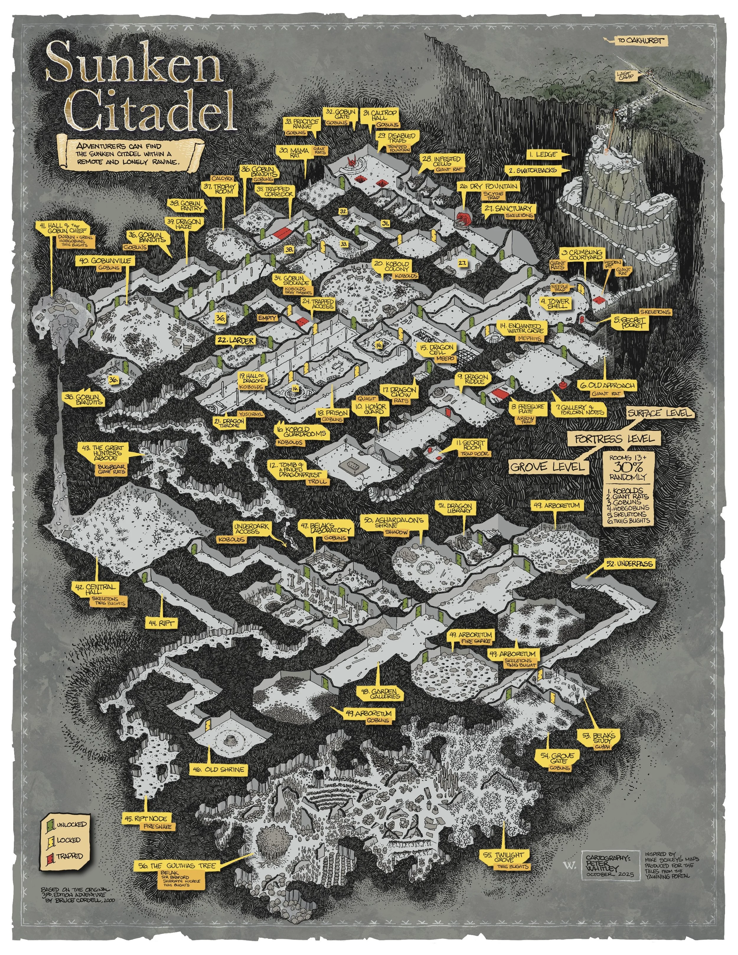 Sunken Citadel (adapted from Sunless Citadel module, 2000)
