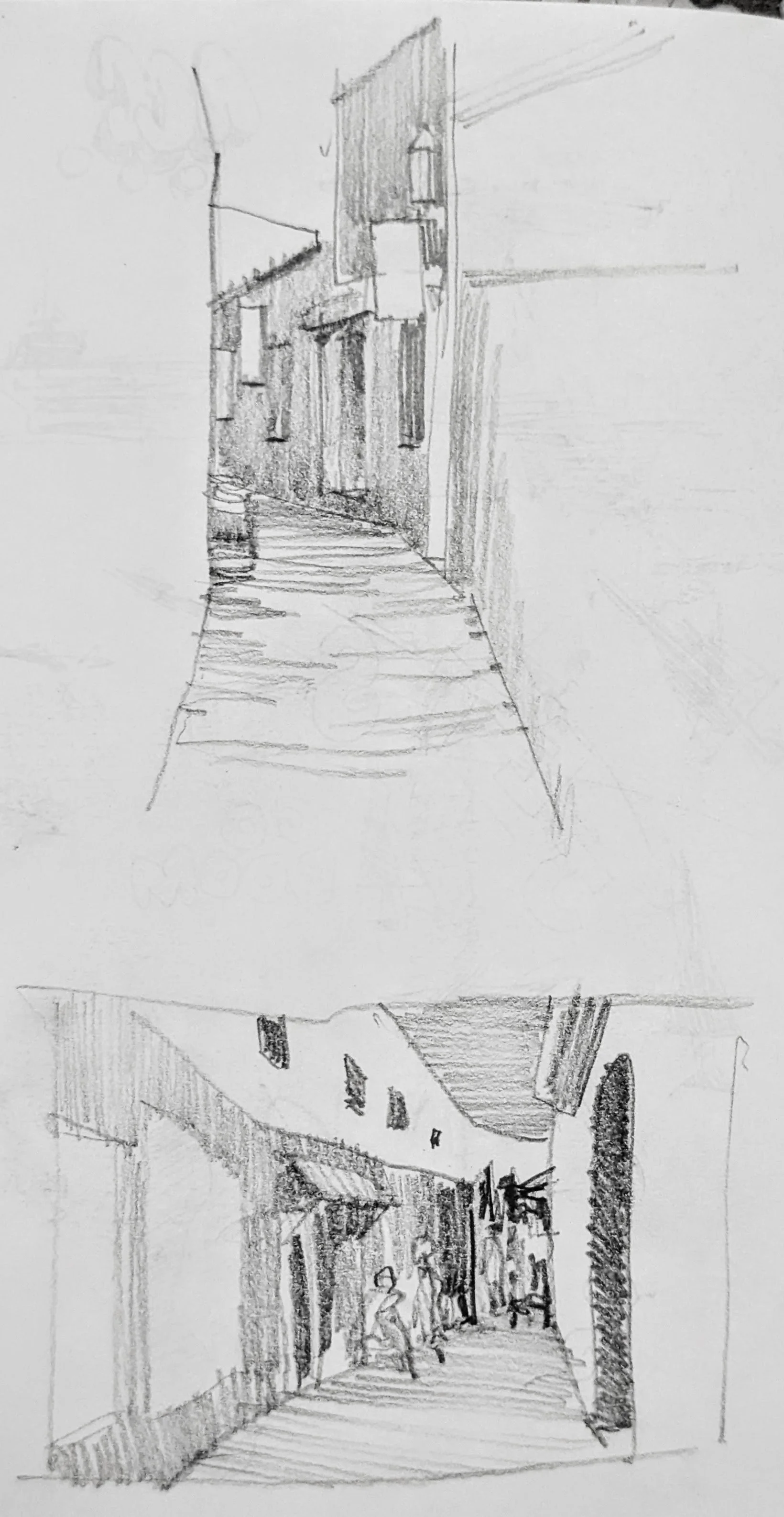 Some alley studies.
