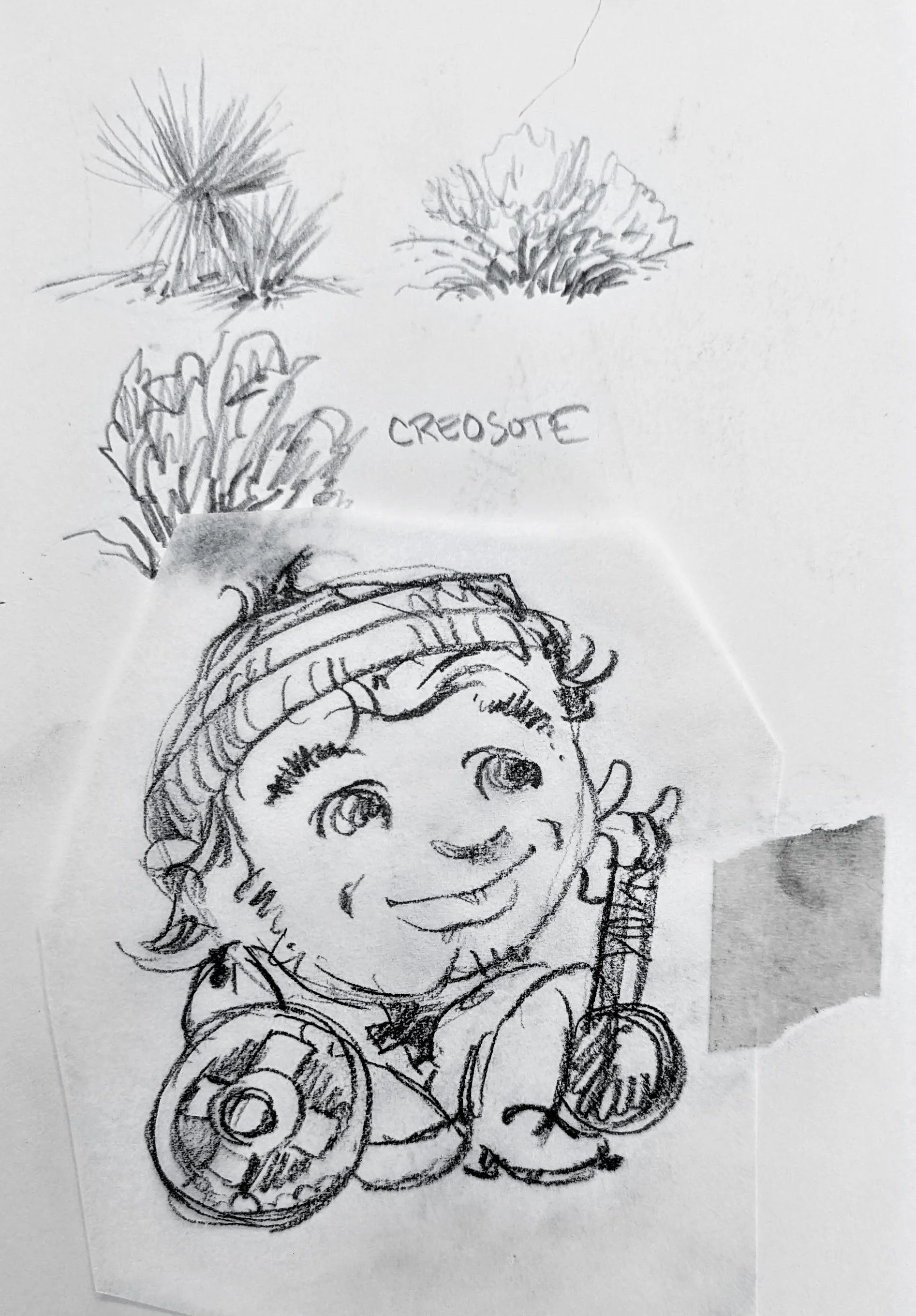 Little round character