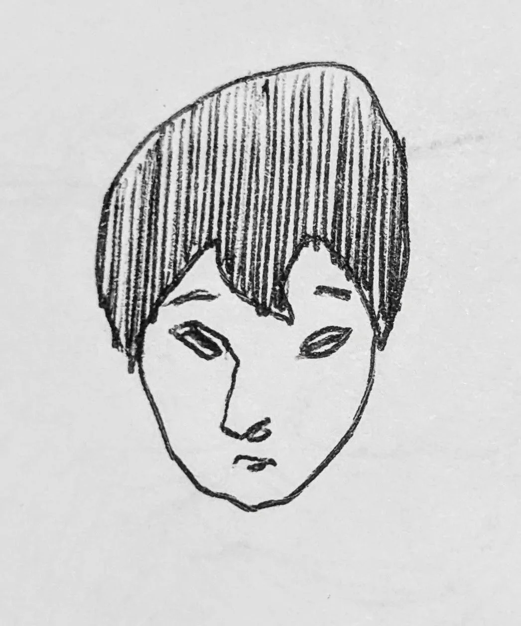 A small face.