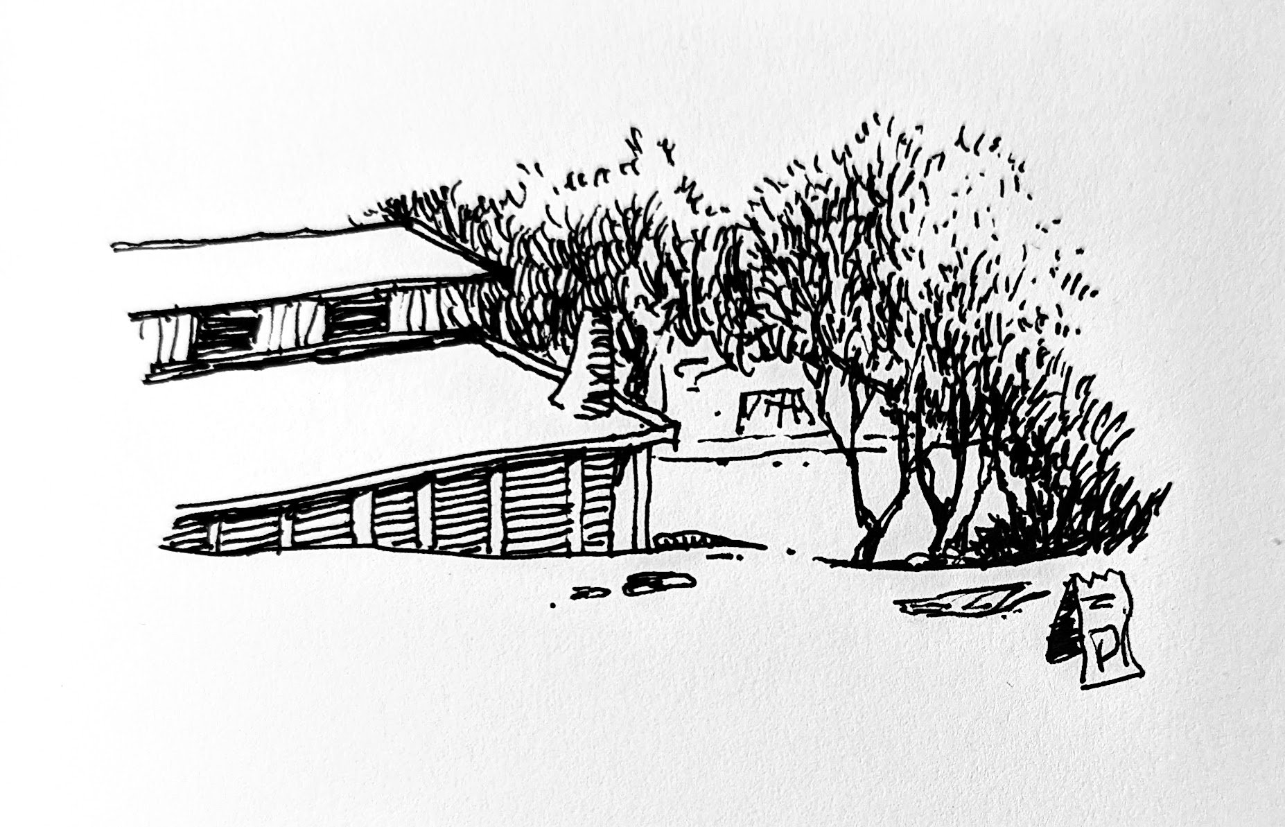 View from the porch