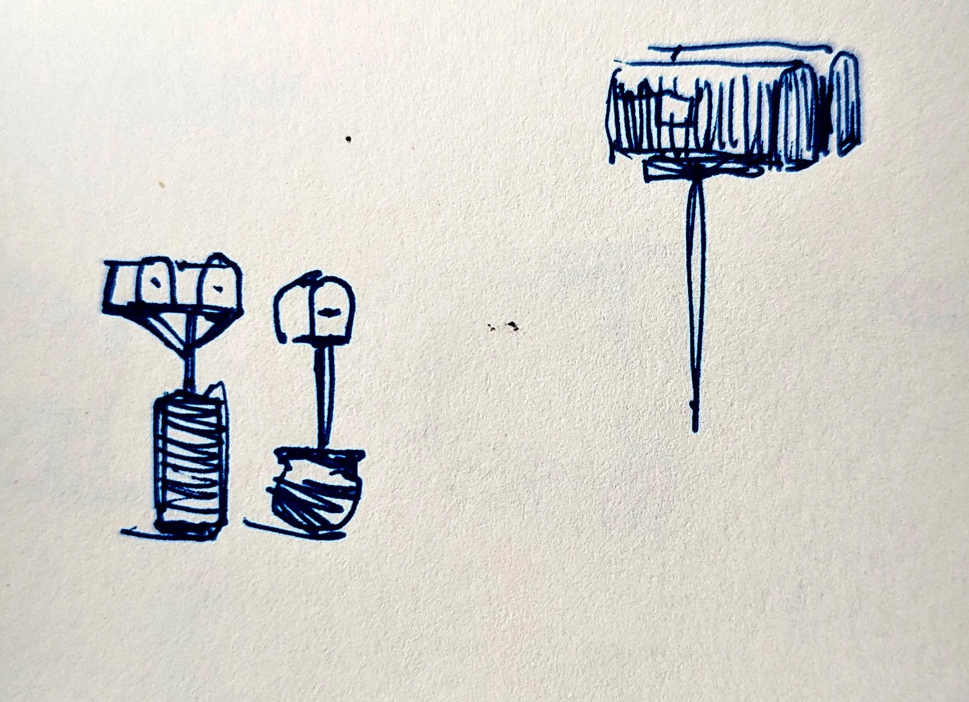 Boxes of mail