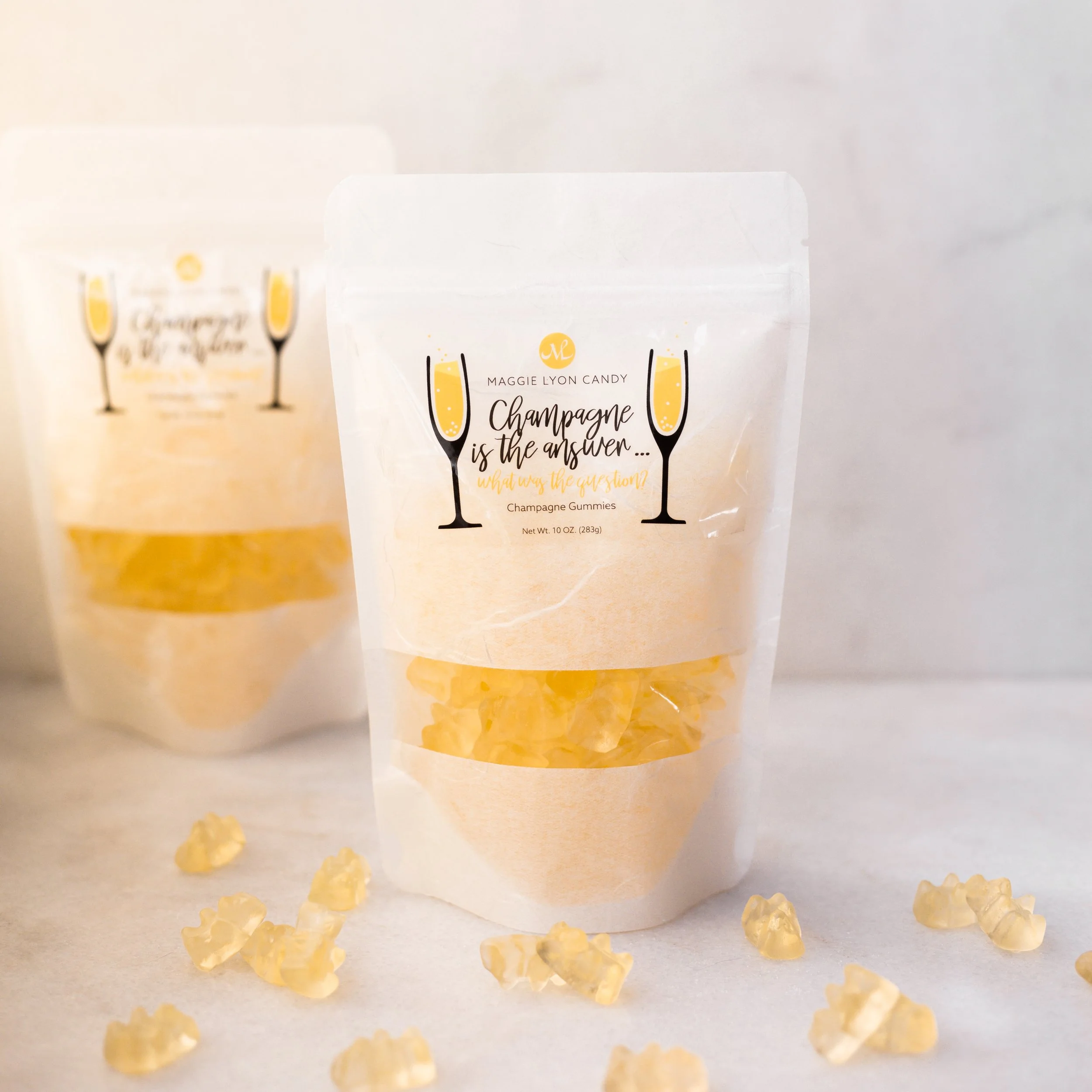 Valentine's "Champagne Is The Answer" Cocktail Gummies