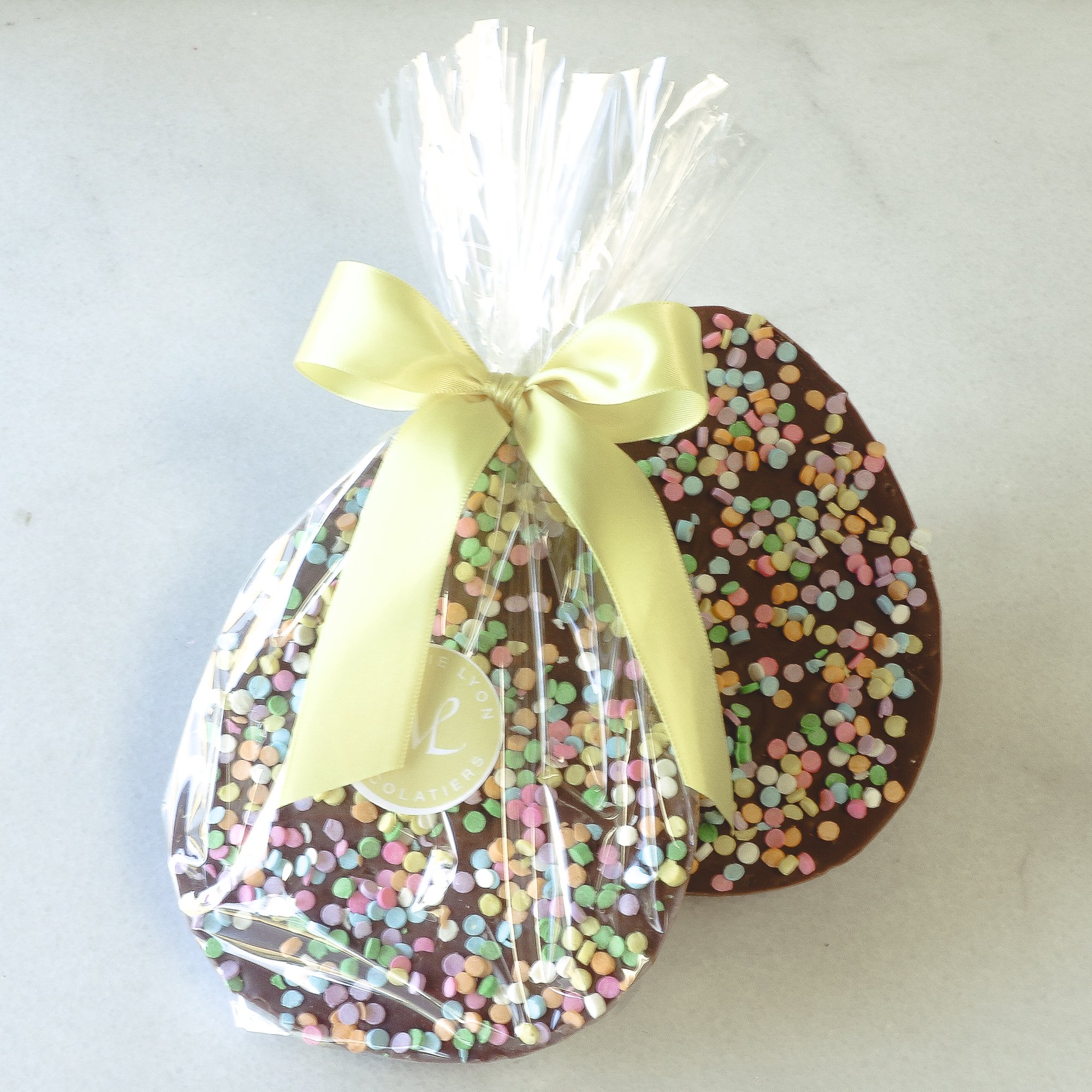 Solid Chocolate Egg - Spring Decorations