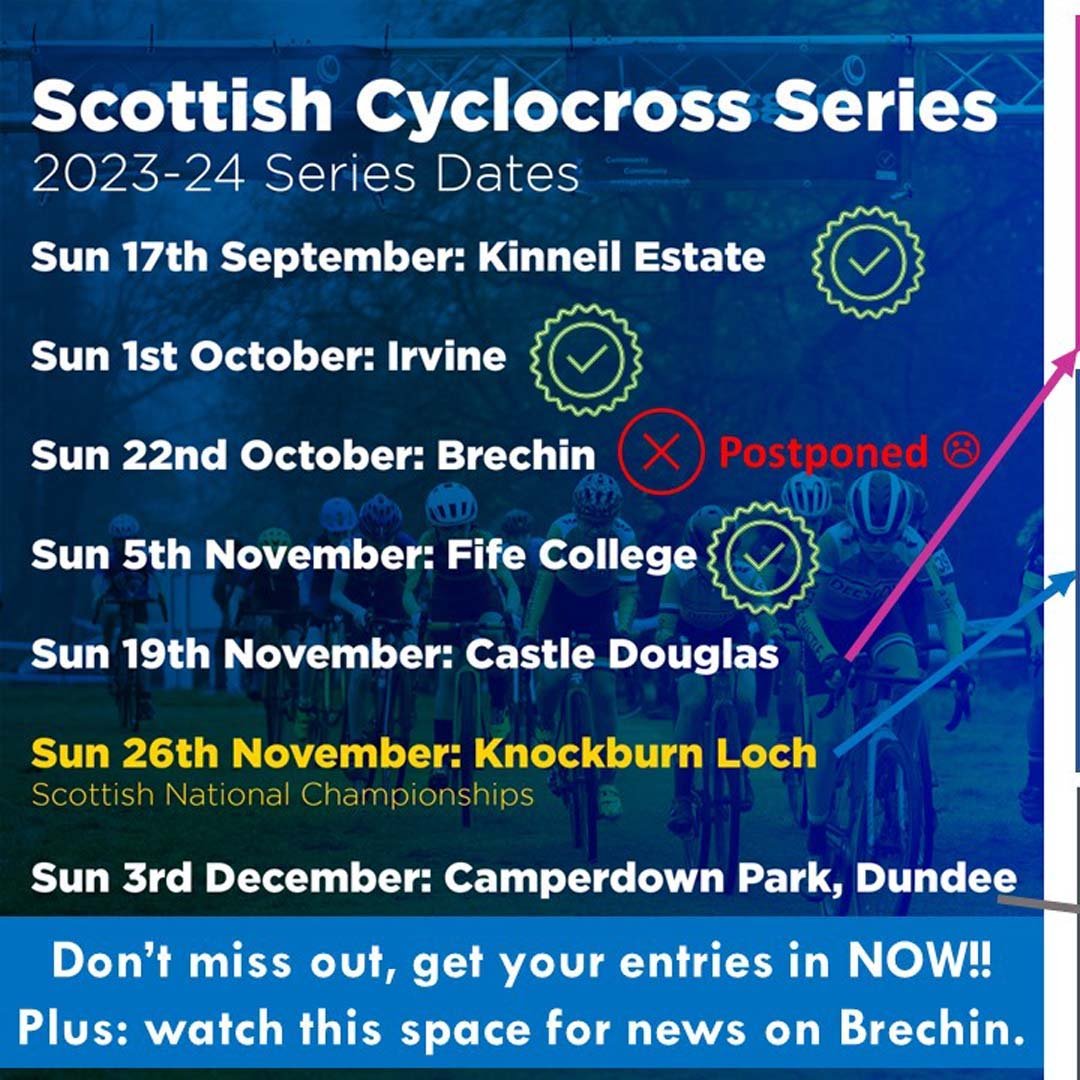 CLOSING DATES!
Don&rsquo;t miss out, get your entries in NOW! We&rsquo;ve got some brilliant races fast approaching and we are worried that you might miss out. So don&rsquo;t delay and get your entries in today.

CDCX, Castle Douglas &ndash; Sunday 1