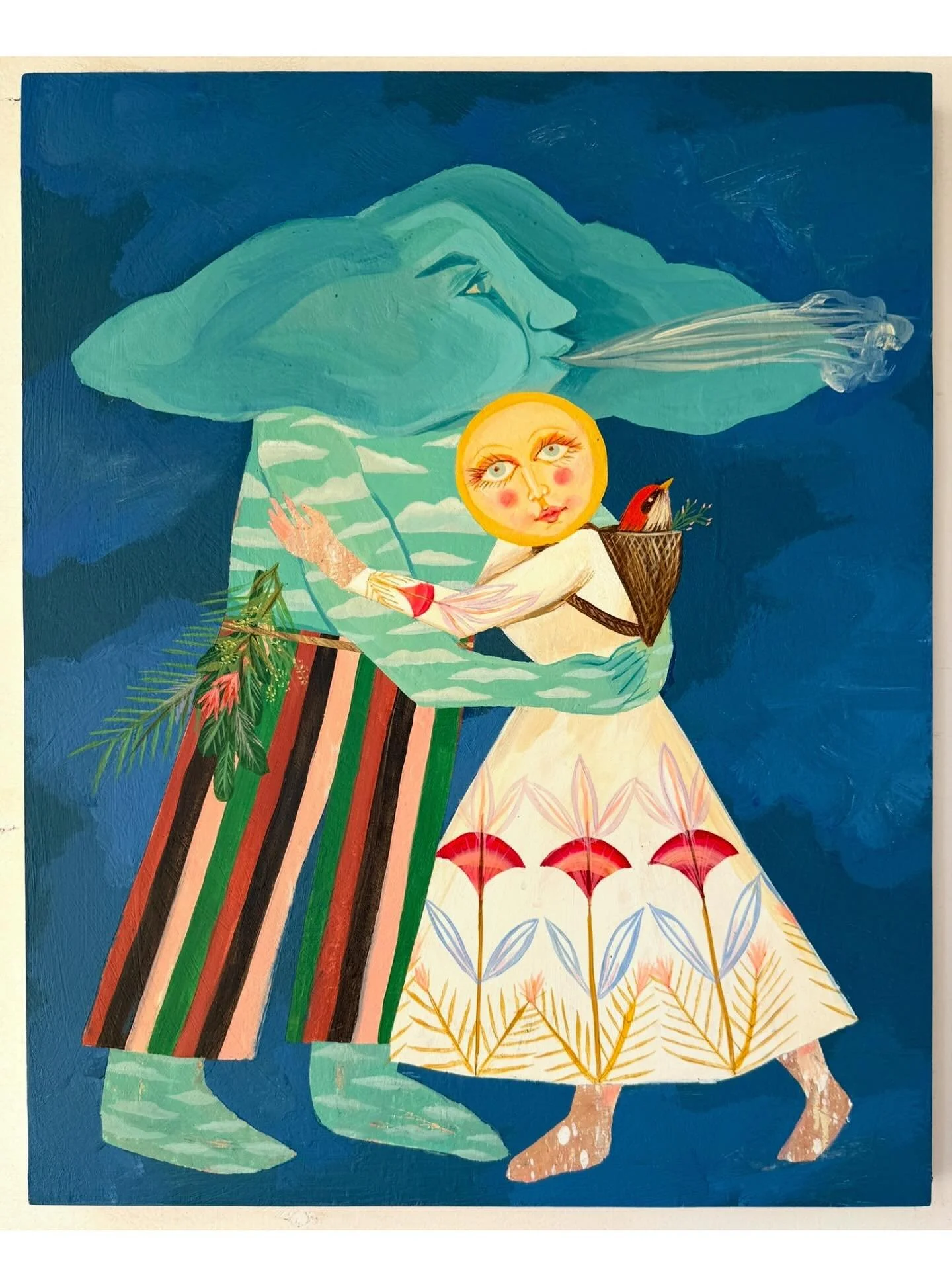 New print drop!! Use code HOLIDAY!20 for 20% off everything until Monday!!!!!!!. One Impulse From a Vernal Wood -titled based on the William Wordsworth poem The Tables Turned-  about the teachings of Mother Nature.