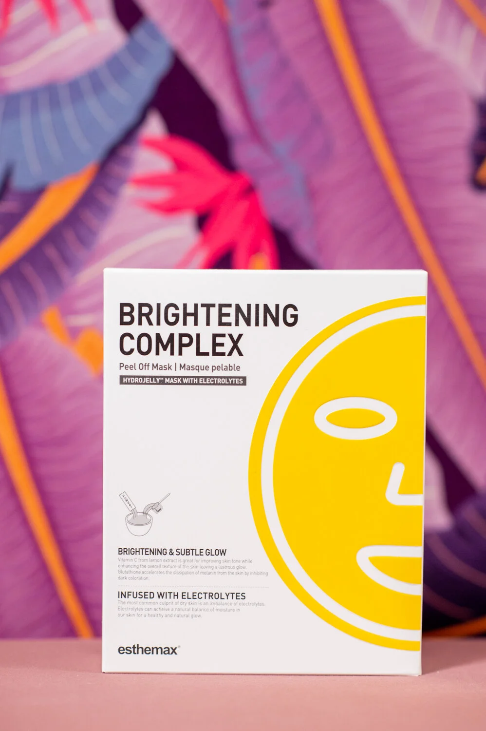 glutathione esthemax Esthemax Brightening Complex Hydrojelly Mask — Wax-1-1