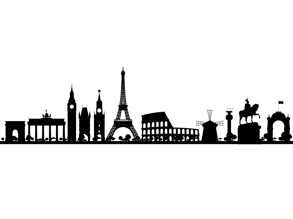 Cyber Security and Information Security Europe Silhouette