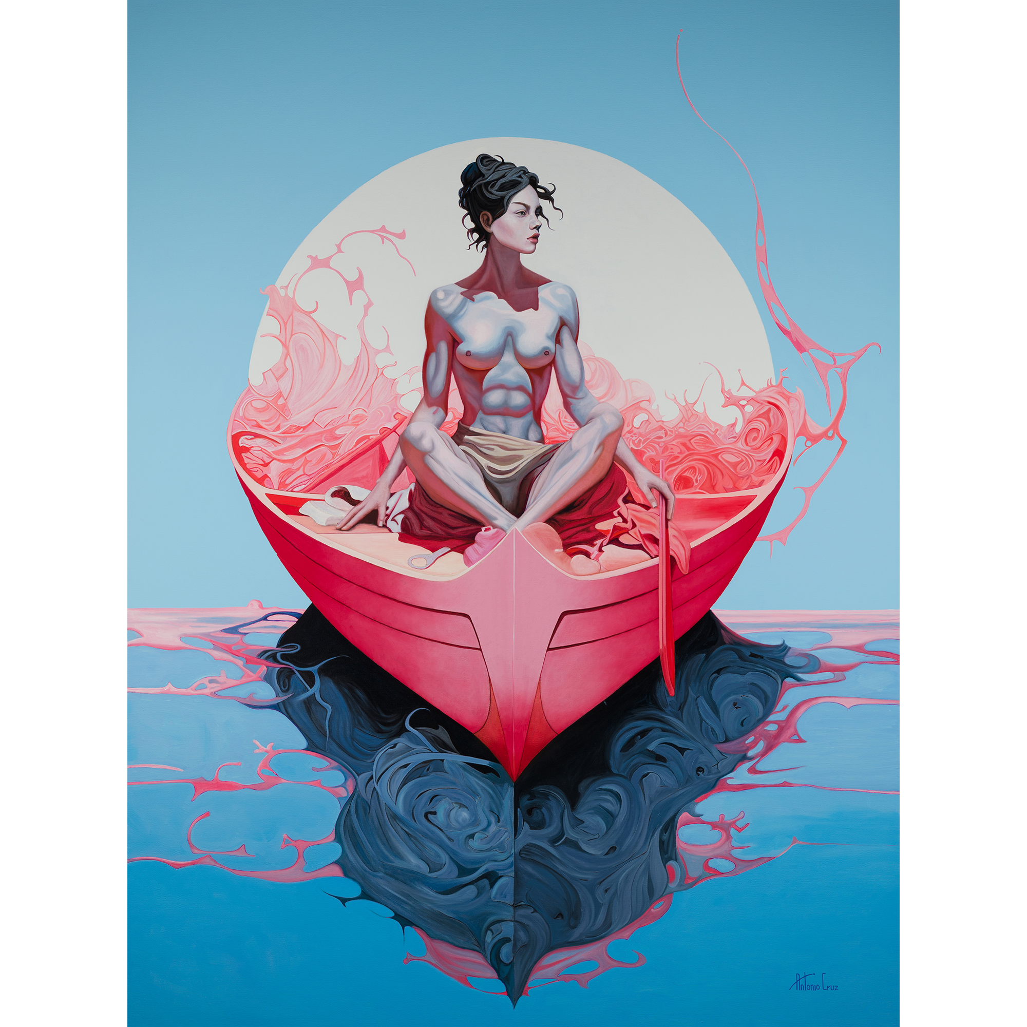 Adrift in Her Reverie