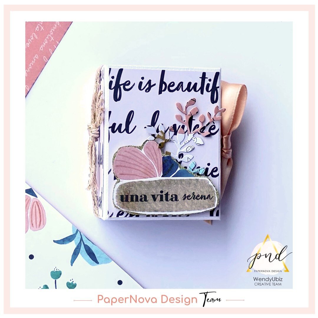 &bull; PND TEAM &bull;
Quanto sono carini i mini mini album? @wendyubiz ne va pazza ed &egrave; per quello che ha voluto creare questo gioiellino con la collezione Life in Color. Tutte le info sul blog!
*
#papernovadesign #pndteam #papercrafting #die