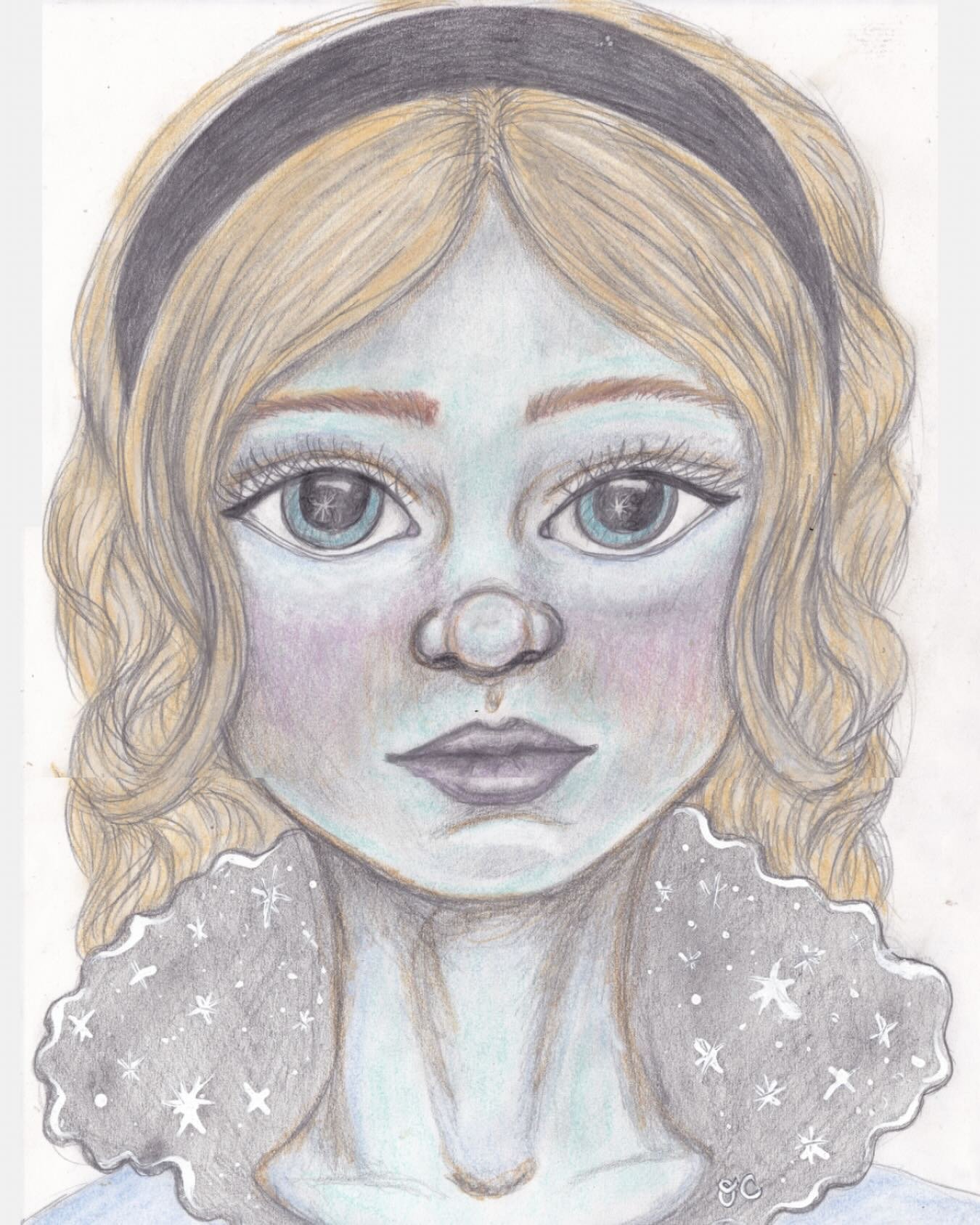Ice Queen ❄️👸❄️ #illustration #portrait #drawing #portraitdrawing #characterillustration #snowqueen #icequeen #iceprincess #fantasyillustration #fantasyart