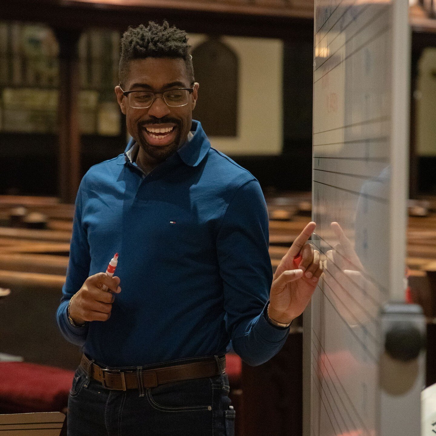 Arreon A. Harley-Emerson is our Artistic Advisor for the 2023-24 season. His leadership this season has been transformational for our singers. ⁣
⁣
Specializing in choral music of the Black diaspora, Arreon brings a wealth of skills and an unparallele