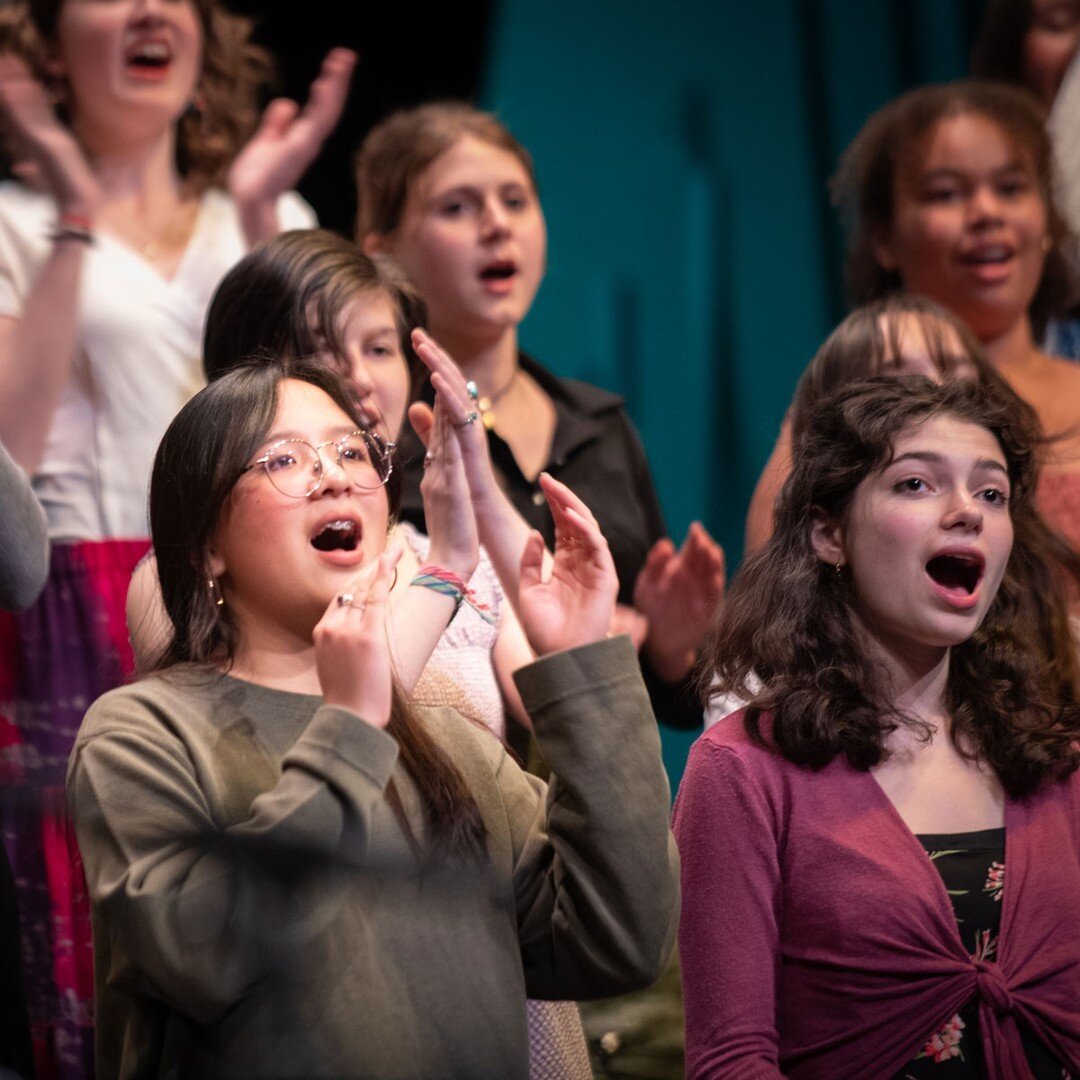 On International Women's Day and every day, we celebrate the women and girls of Brooklyn Youth Chorus. ⁣
⁣
Those who show up at rehearsal week after week, who work on their music at home in spite of having a mountain of schoolwork. The choristers tha