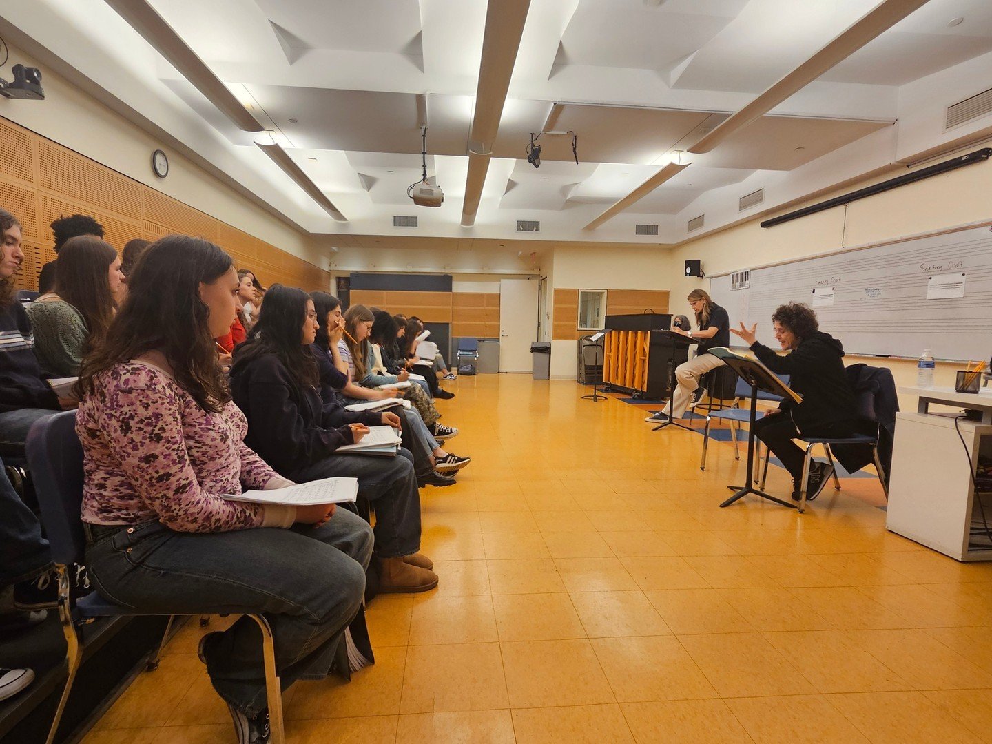 Last week, we were thrilled to be able to perform the premiere of Olga Neuwirth&rsquo;s &quot;Keyframes for a Hippogriff&quot; with the New York Philharmonic, conducted by Thomas Sondergard. To help us prepare for this performance, Olga also visited 