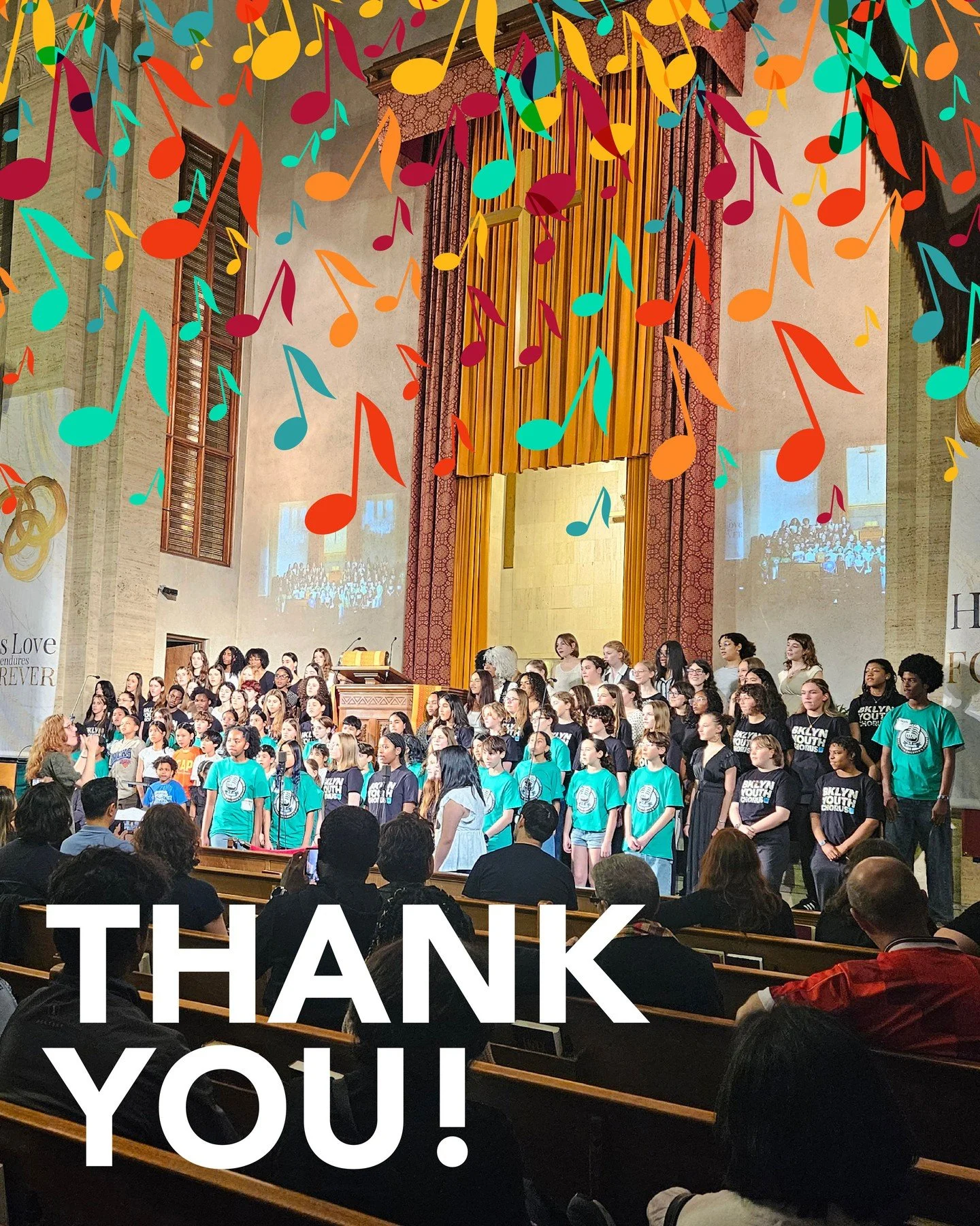 What an incredible afternoon! 🎶 The inaugural Bed-Stuy Choral Festival was a resounding success, and our hearts are still full from the music we made together.

A massive thank you to the historic Concord Baptist Church for providing such a stunning