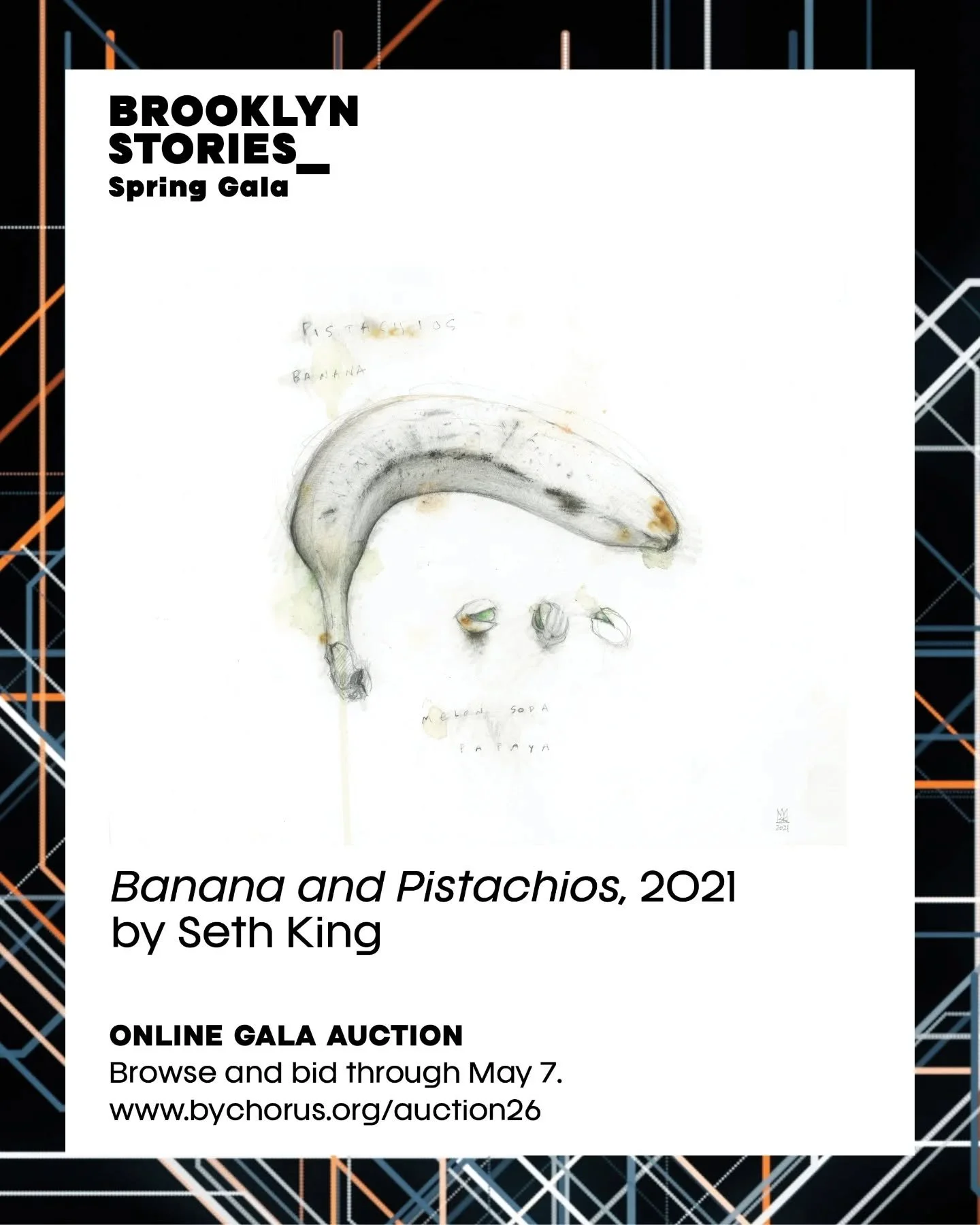 Every voice has a story to tell &mdash; and every bid can make a difference.

The Brooklyn Stories Gala Online Auction features a special collection supporting artists affected by the September Red Hook Fire, including works connected to Brooklyn You