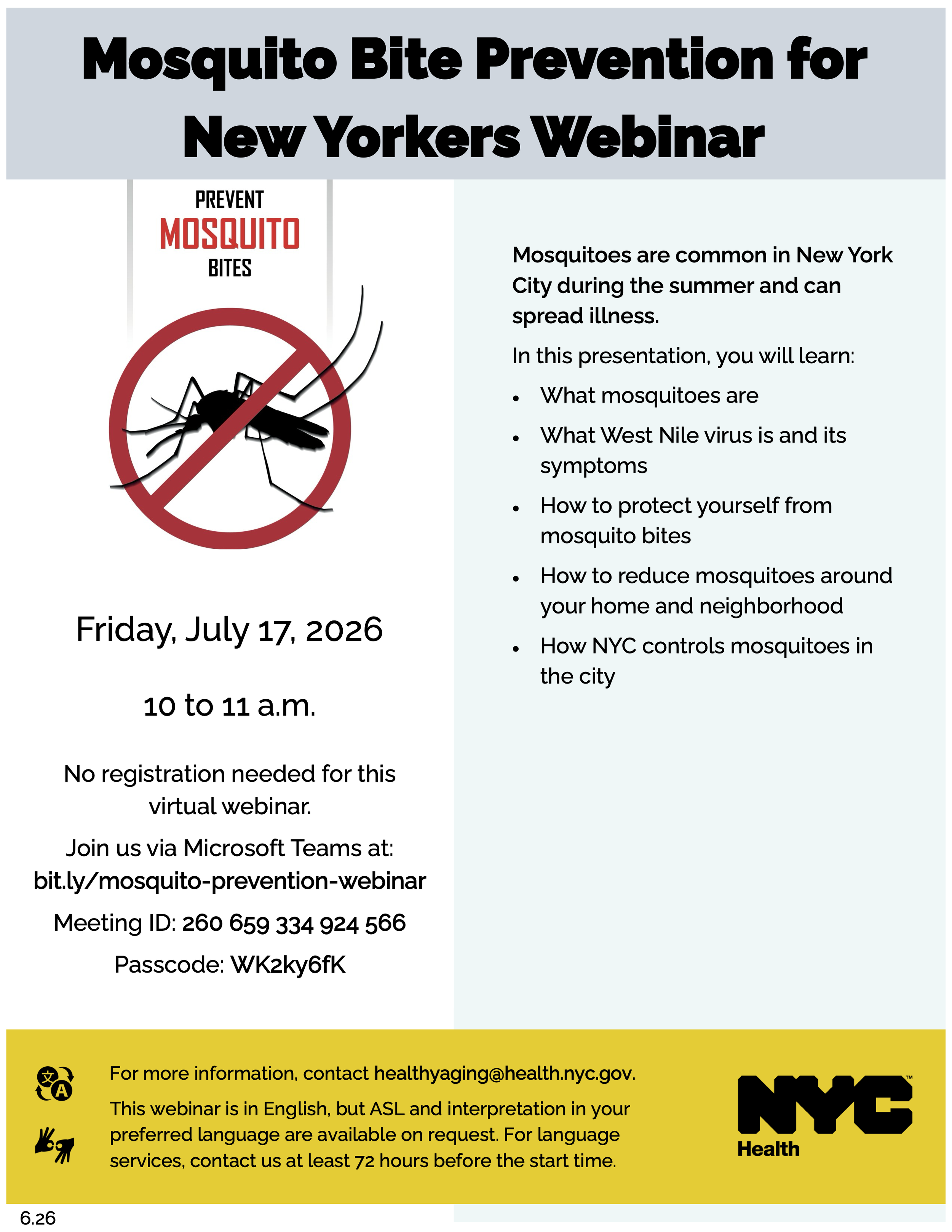 Mosquito Bite Prevention for New Yorkers Webinar 7-17-26.png