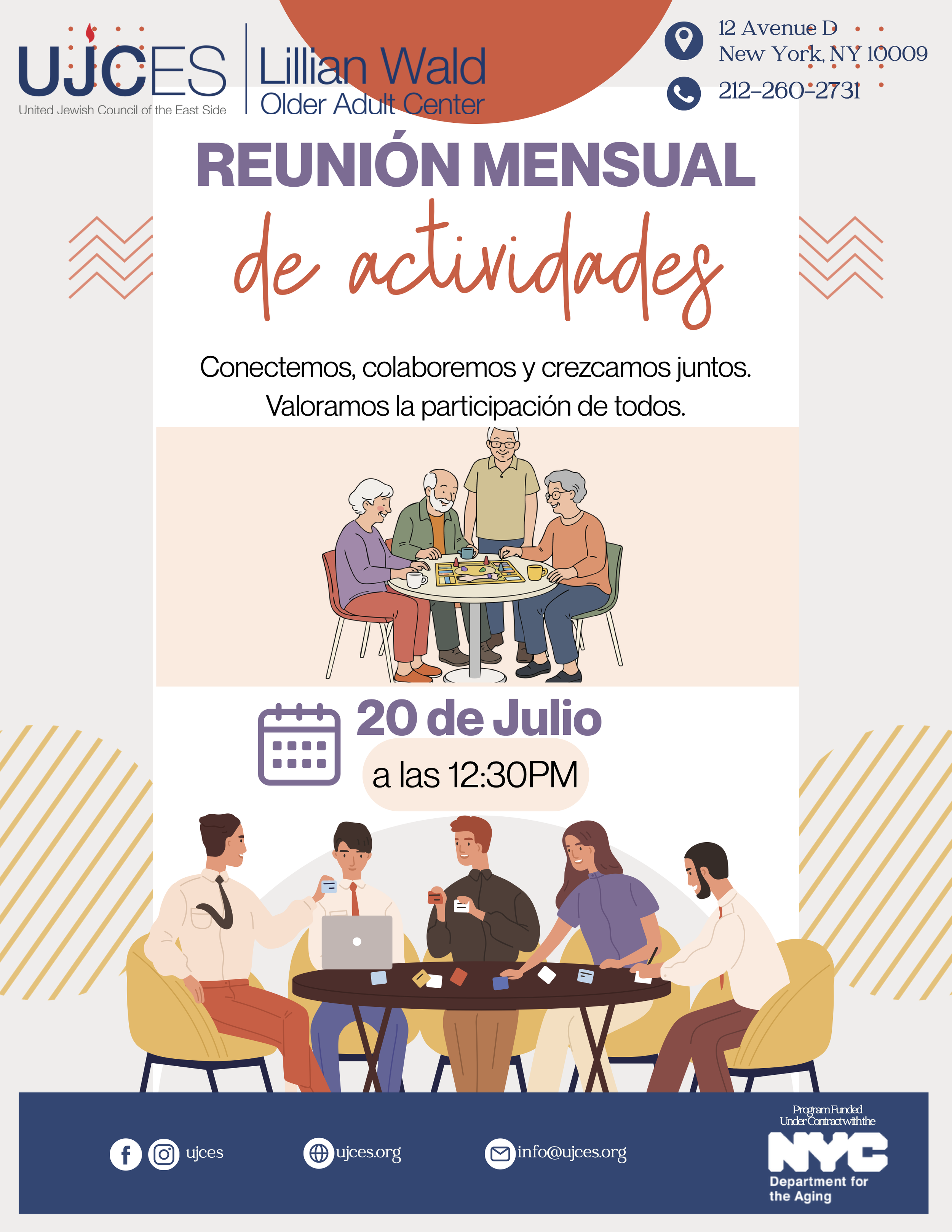 Monthly Member Activities Meeting_ July 2026_ Spanish.png