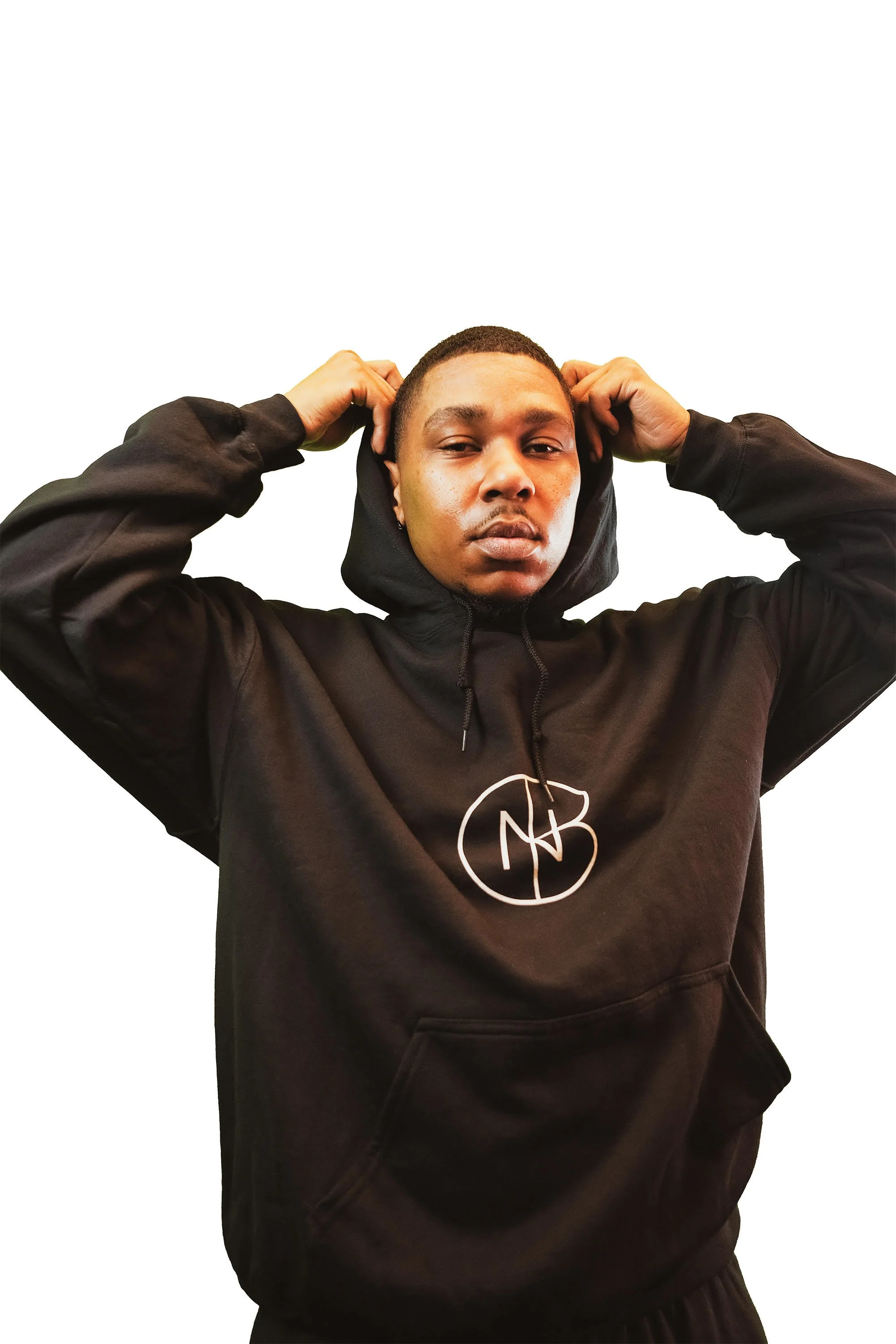 DNB Unisex Oversize Fleeced Hoodie