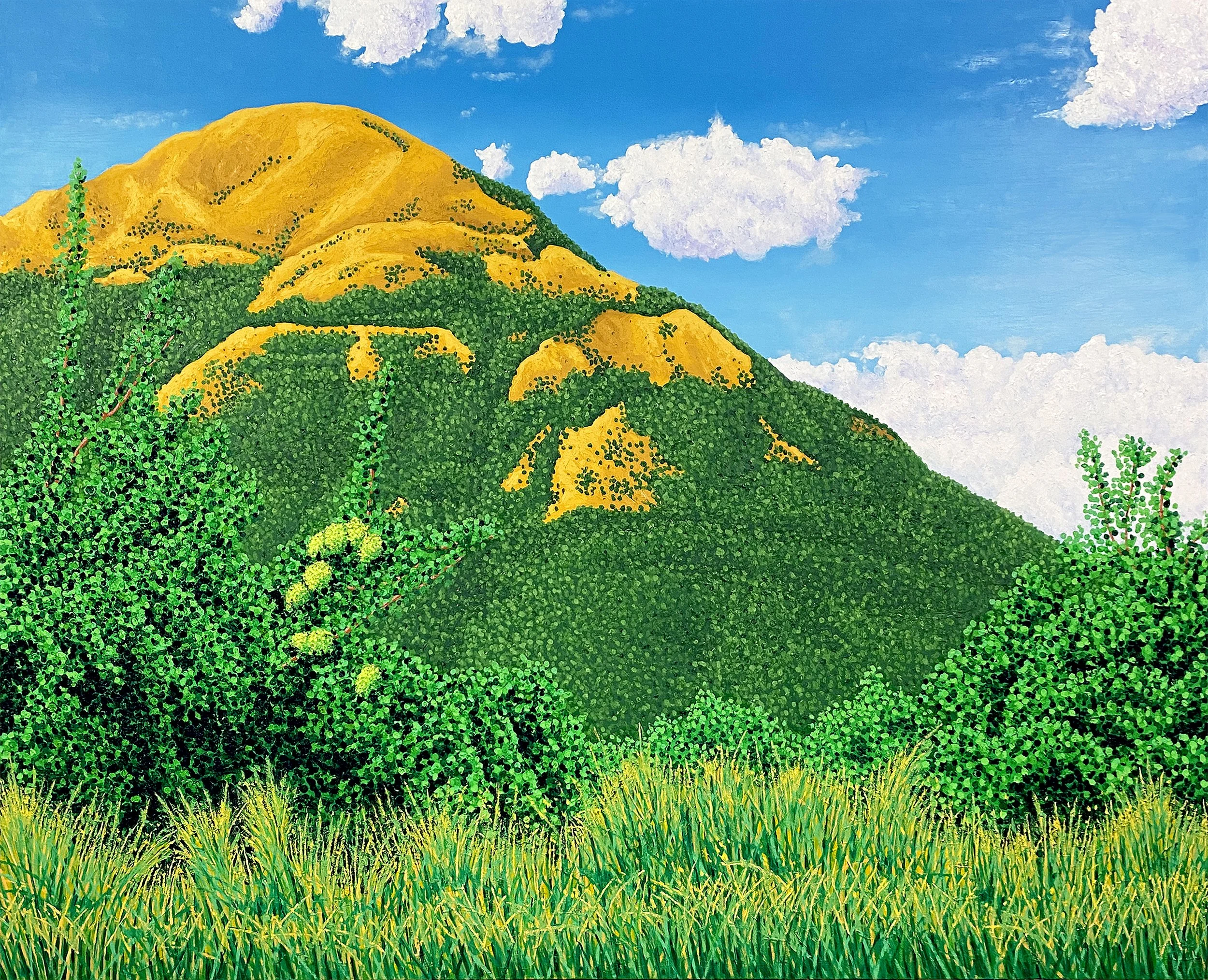 A Bit Closer to the Top - Oil on canvas - 31.4 x 39.3 inches / 80 x 100 cm - 2024 - SOLD