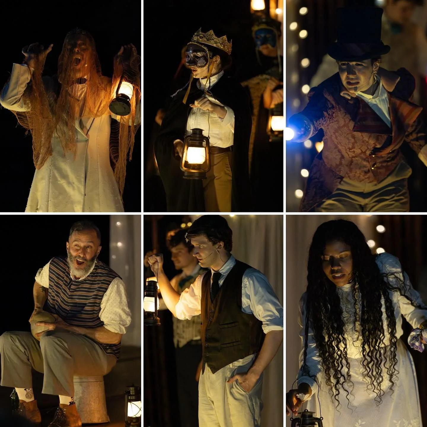 Tonight, we return to the lamplight for Hamlet!
&ldquo;To sleep: perchance to dream&hellip;&rdquo; &mdash; experience Shakespeare under the glow of lanterns, with the summer night as your stage.

There are only two more chances to see this production