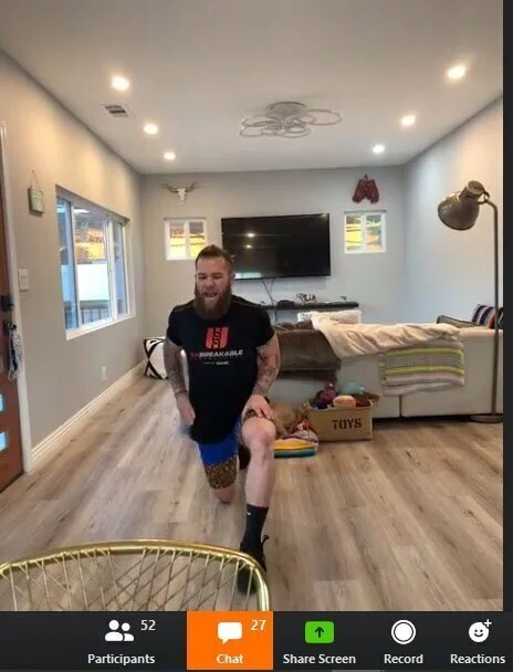 Combat Veterans, Pro Athletes Come Together Online