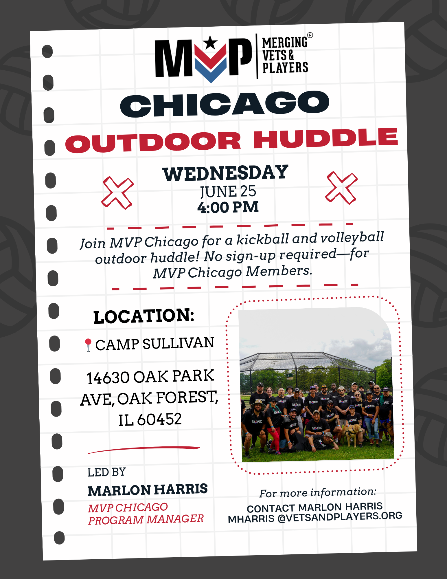 Chicago Outdoor Huddle
