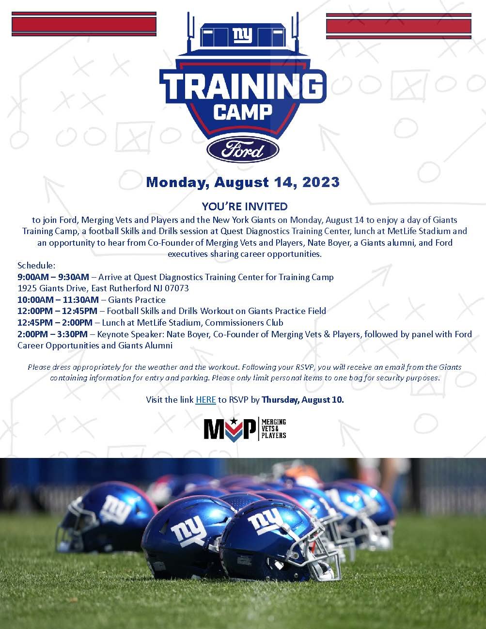 Futebol Americano Training Camp: New York Giants