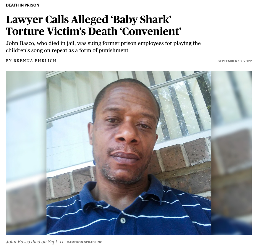 Lawyer Calls Alleged ‘Baby Shark’ Torture Victim’s Death ‘Convenient’