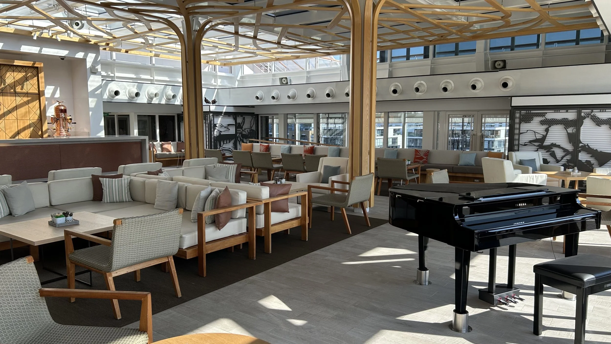 The-Wintergarden looking passed the baby grand piano