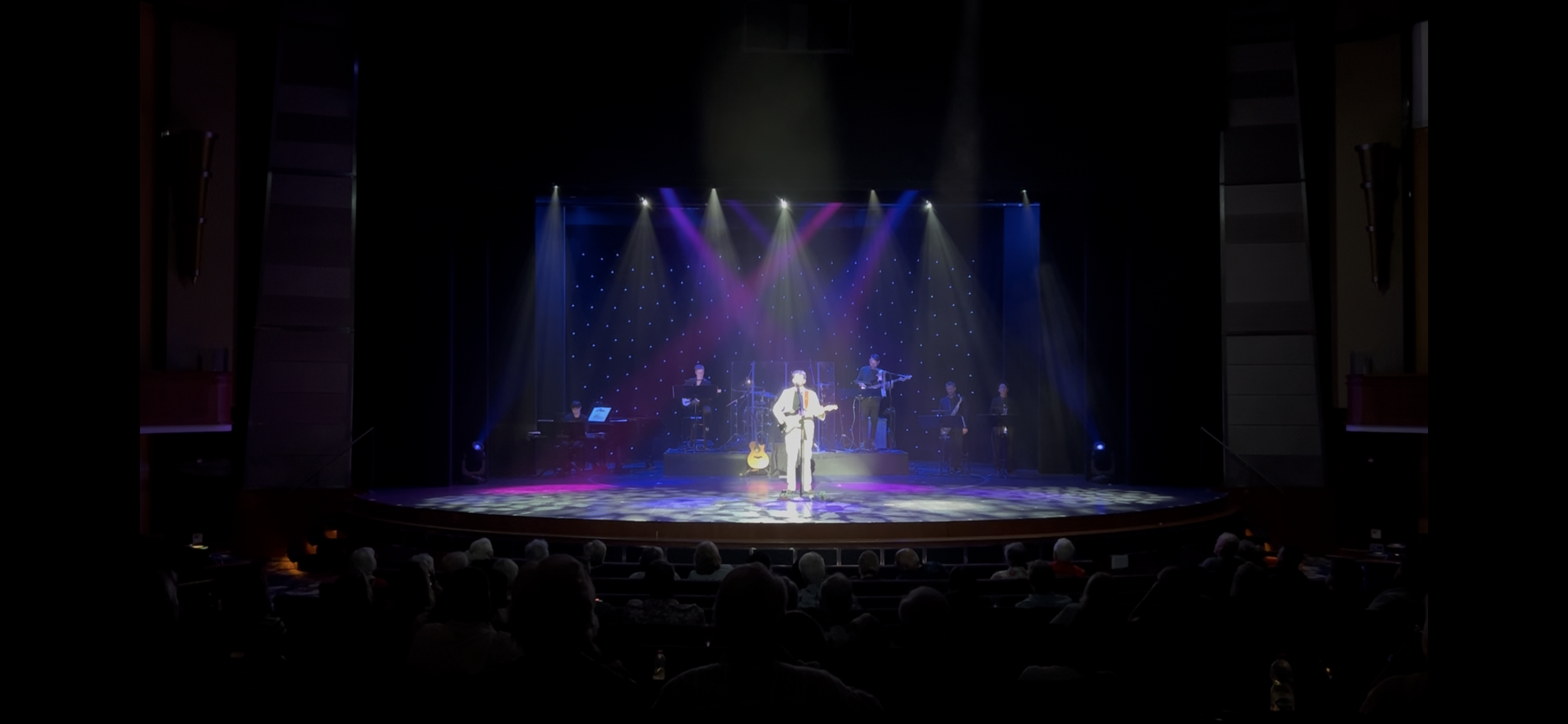 Ian Michael Frost playing "Wonderful Tonight" on the Celebrity Constellation