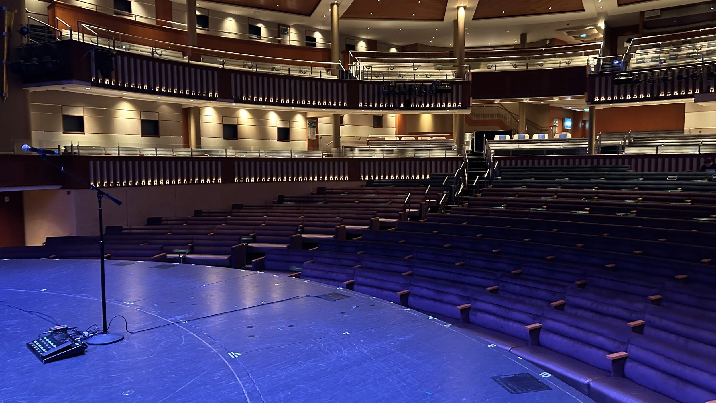 Empty Celebrity Constellation Stage