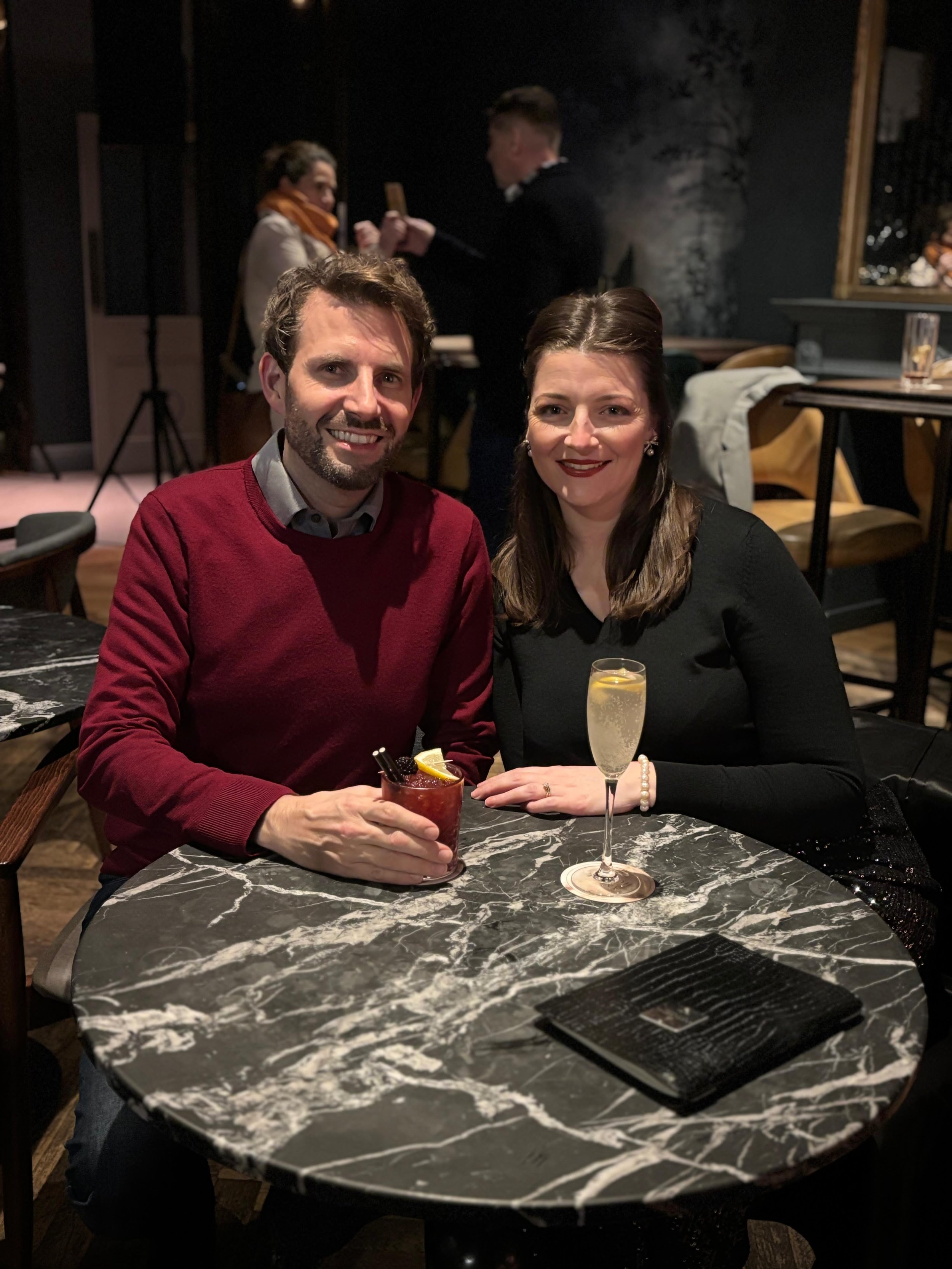 Ian and his wife in Bury St Edmunds