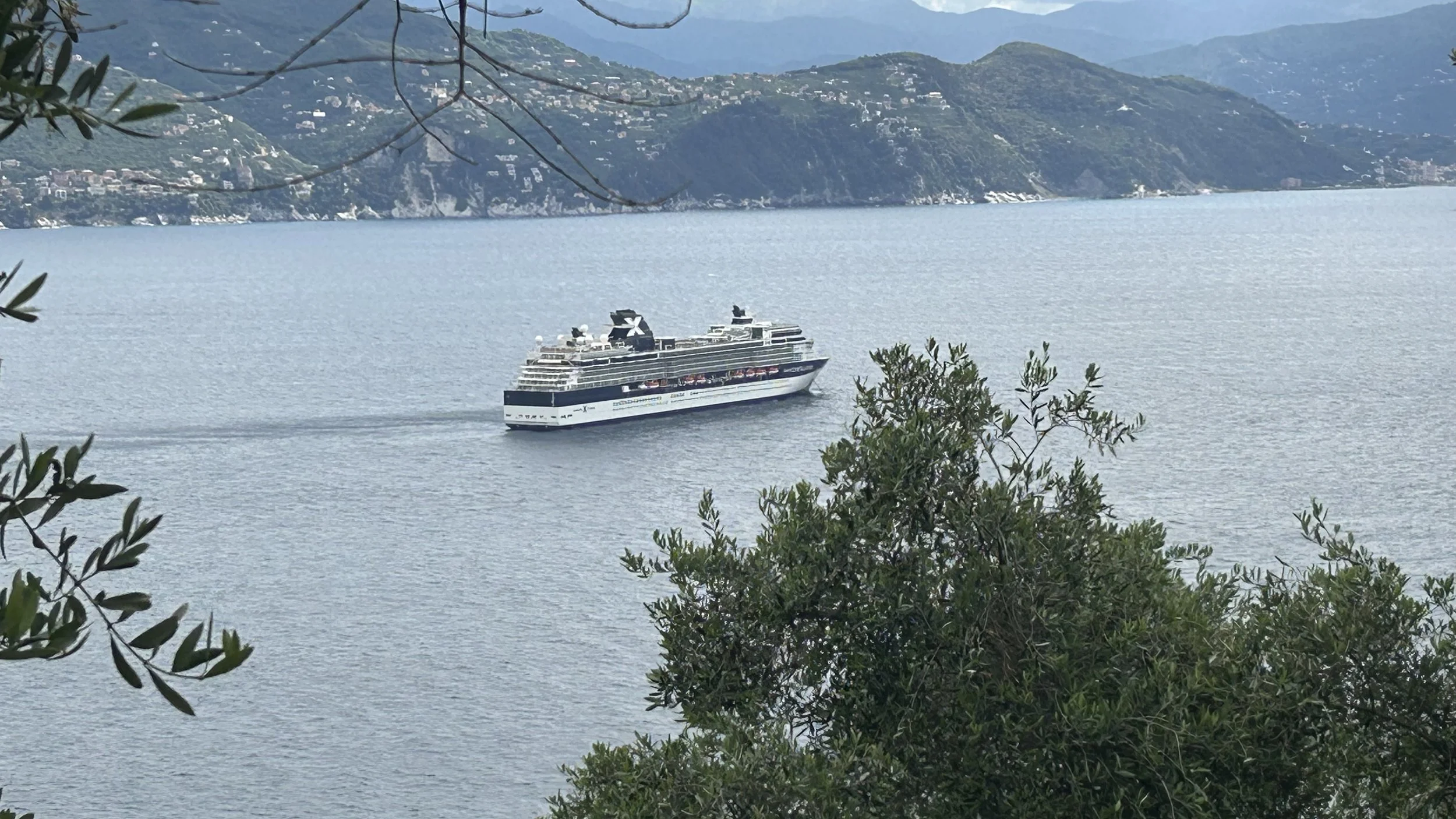 Celebrity Constellation from high