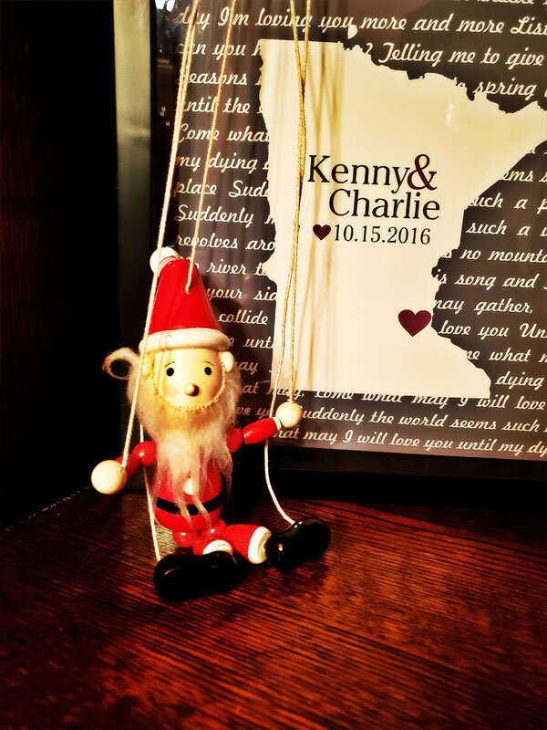 Holiday decoration at home