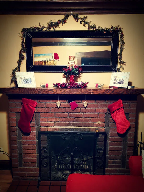 Holiday decoration at home