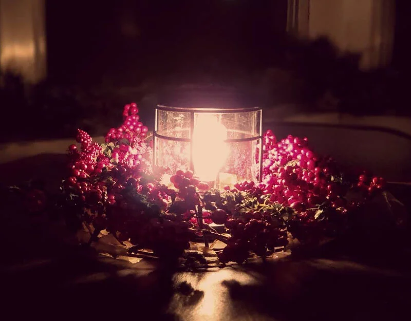 Holiday decoration at home