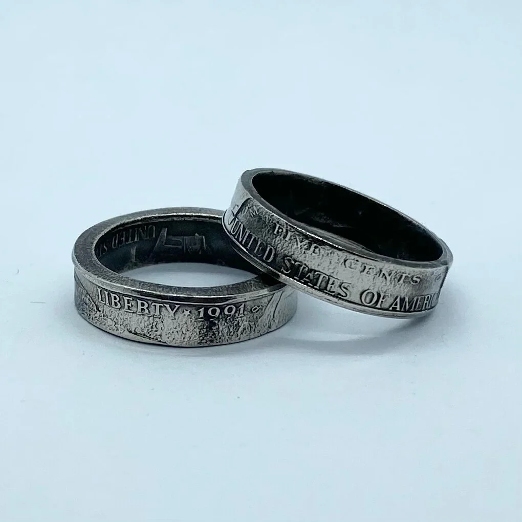 Nickel Coin Ring