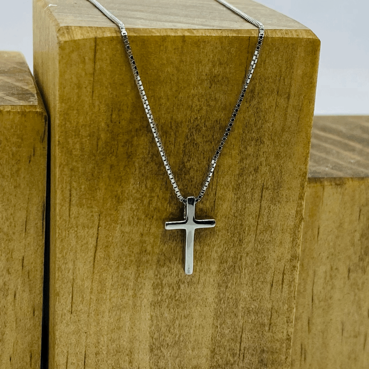 Sterling Silver Cross Necklace