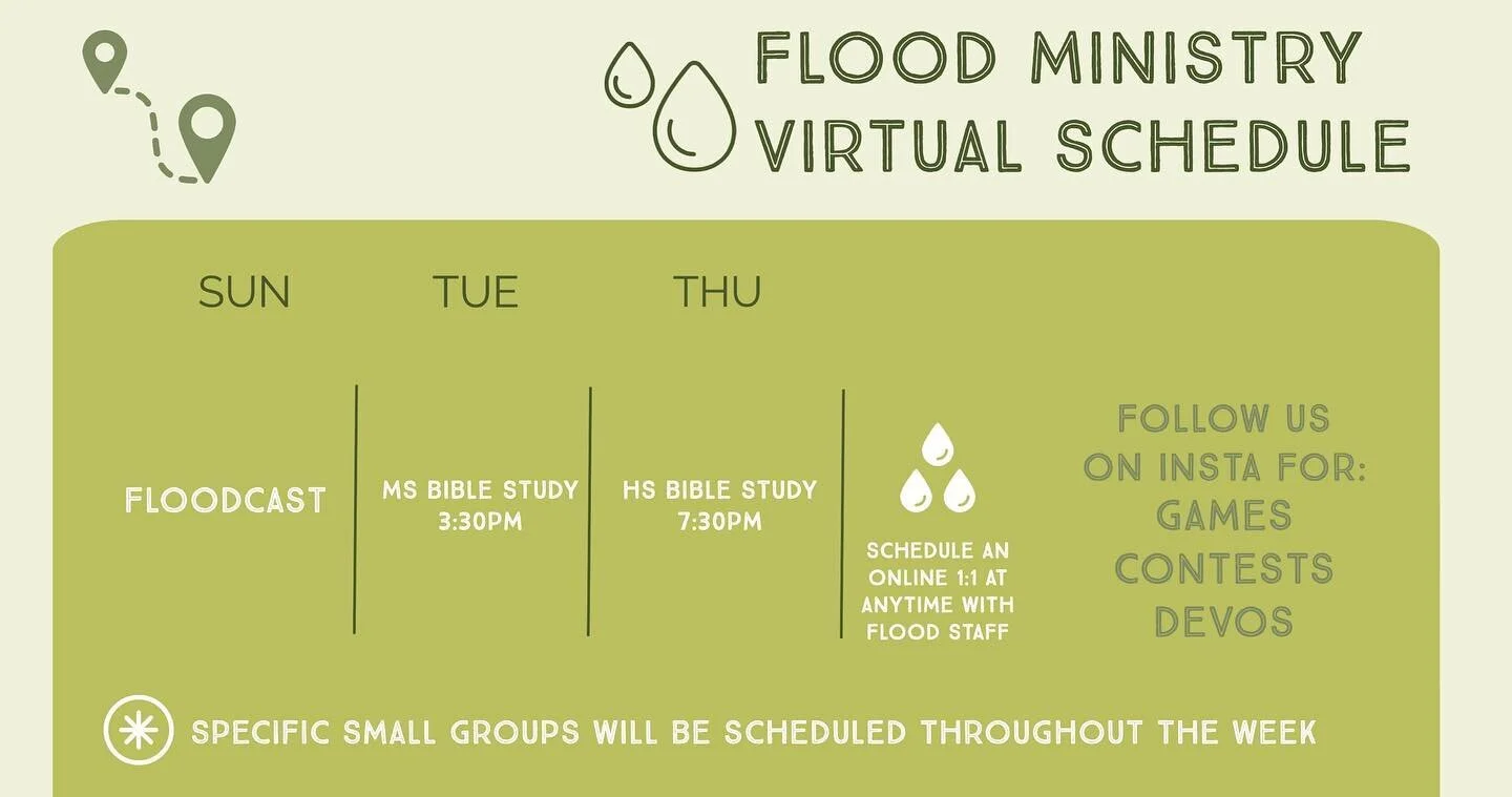 Y&rsquo;all ready for us to launch our new virtual youth spaces? This is how we are going to connect during our social distancing time. Covid 19 can&rsquo;t hold us down!! LETS GO! Come hangout with us and we will see you online! #floodstudents #virt