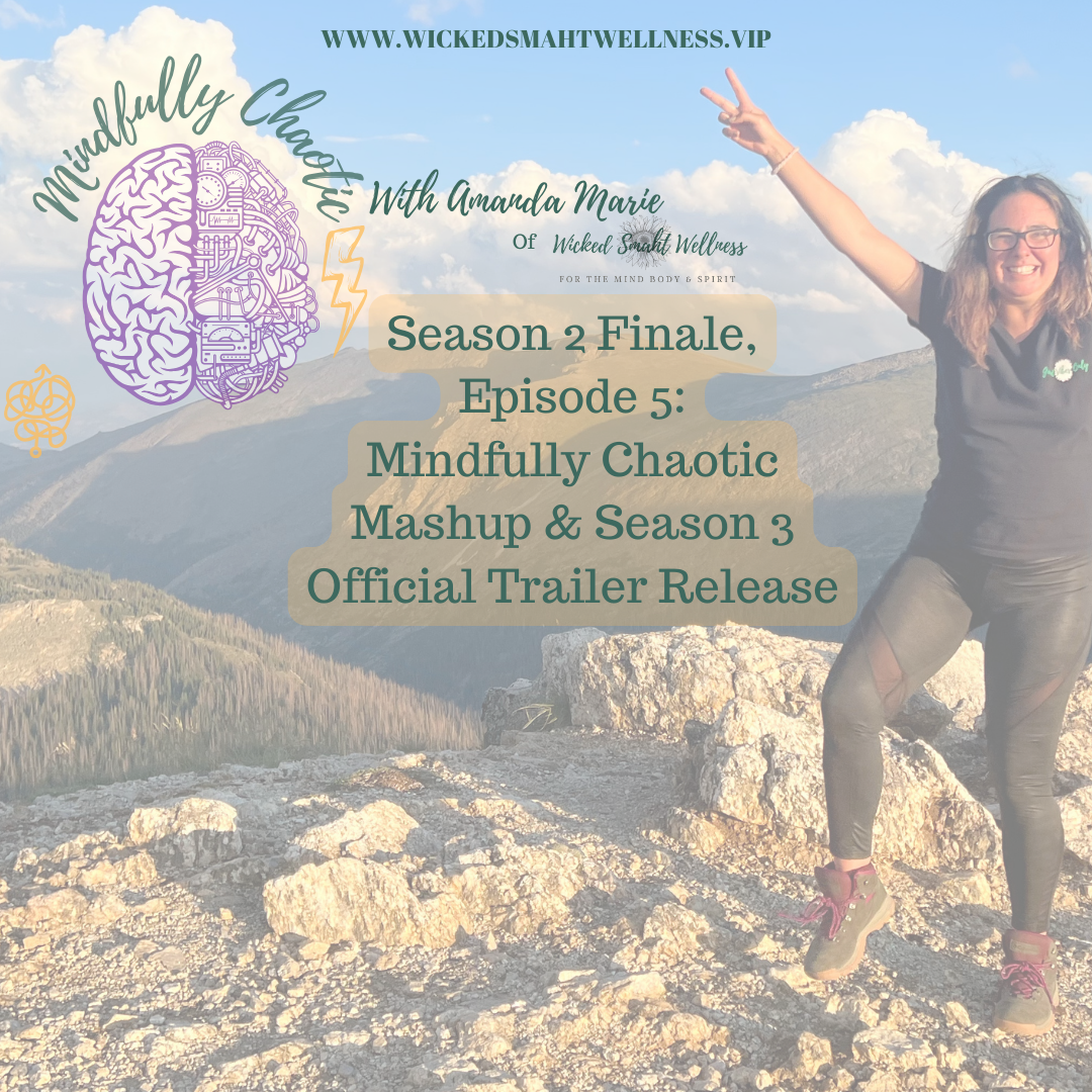 As promised, the Season 2 Finale is a MASHUP of a combo of favorite quotes, moments, & segues from Mindfully Chaotic chosen by listeners, viewers, and Amanda Marie! It is a very motivational, inspiring, & exciting mix and all episodes featured were h