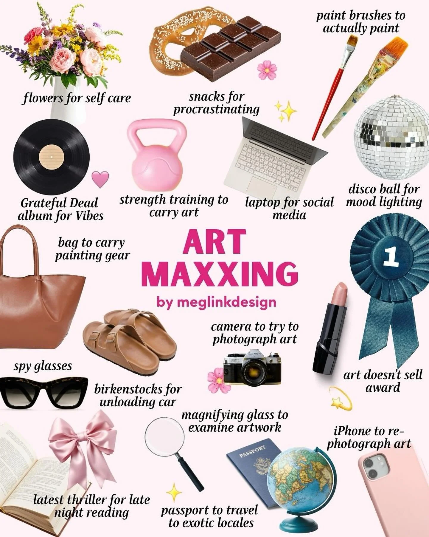Here you go, my secret list of tools for art maxxing. Which one is your favorite?