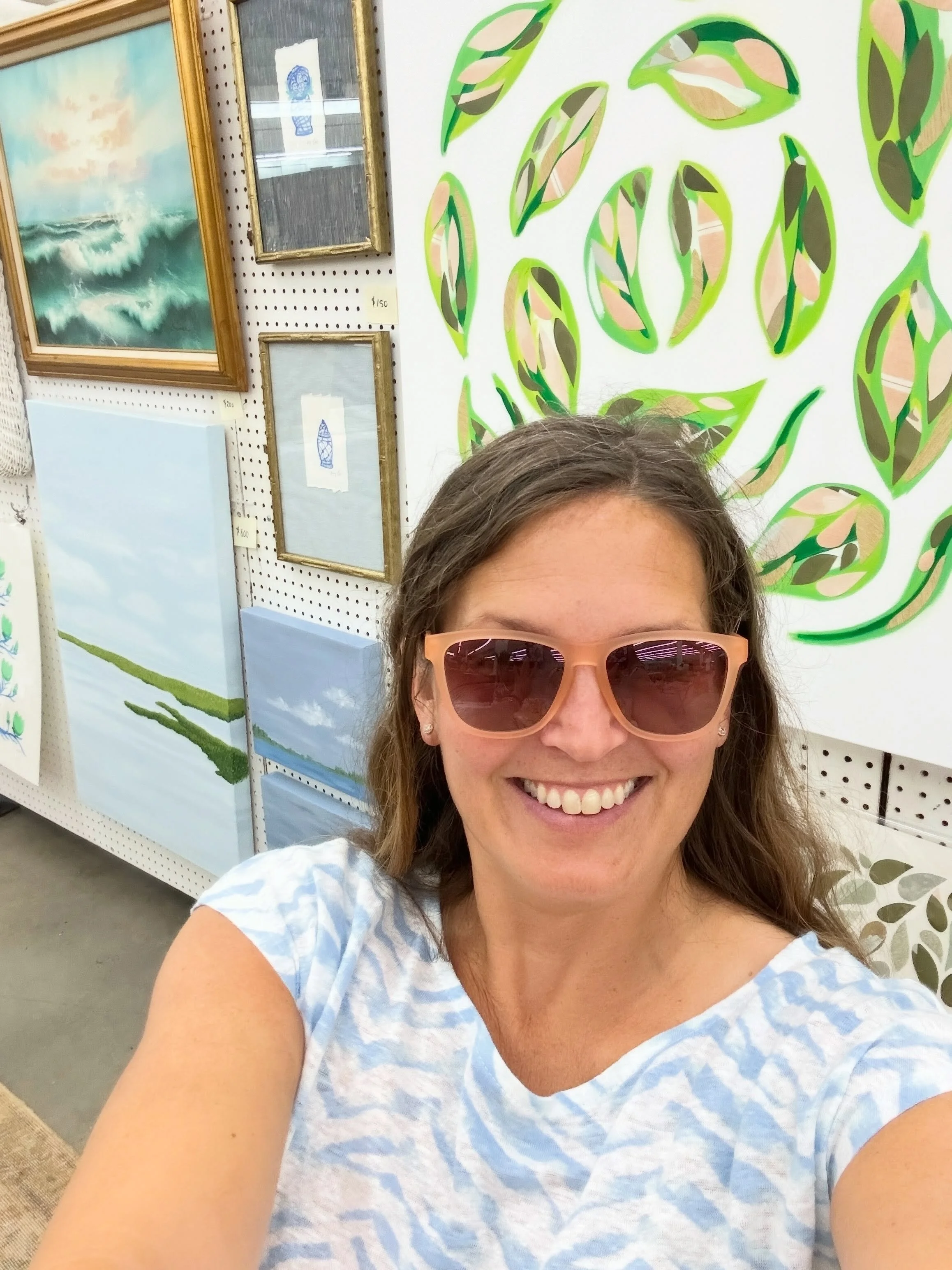 Pink sunnies, haunted rocking chairs, lots of art and that&rsquo;s a wrap. Had a great time at @scottantiquemarkets. Looking forward to August.

Mark your calendars for August 6th through 9th.