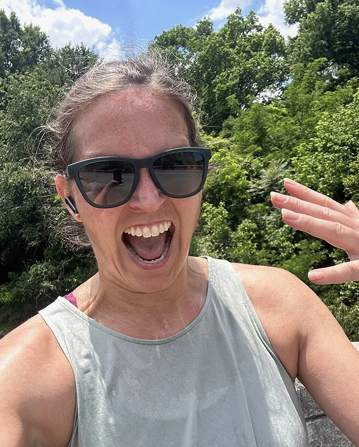 11 miles on a hot day