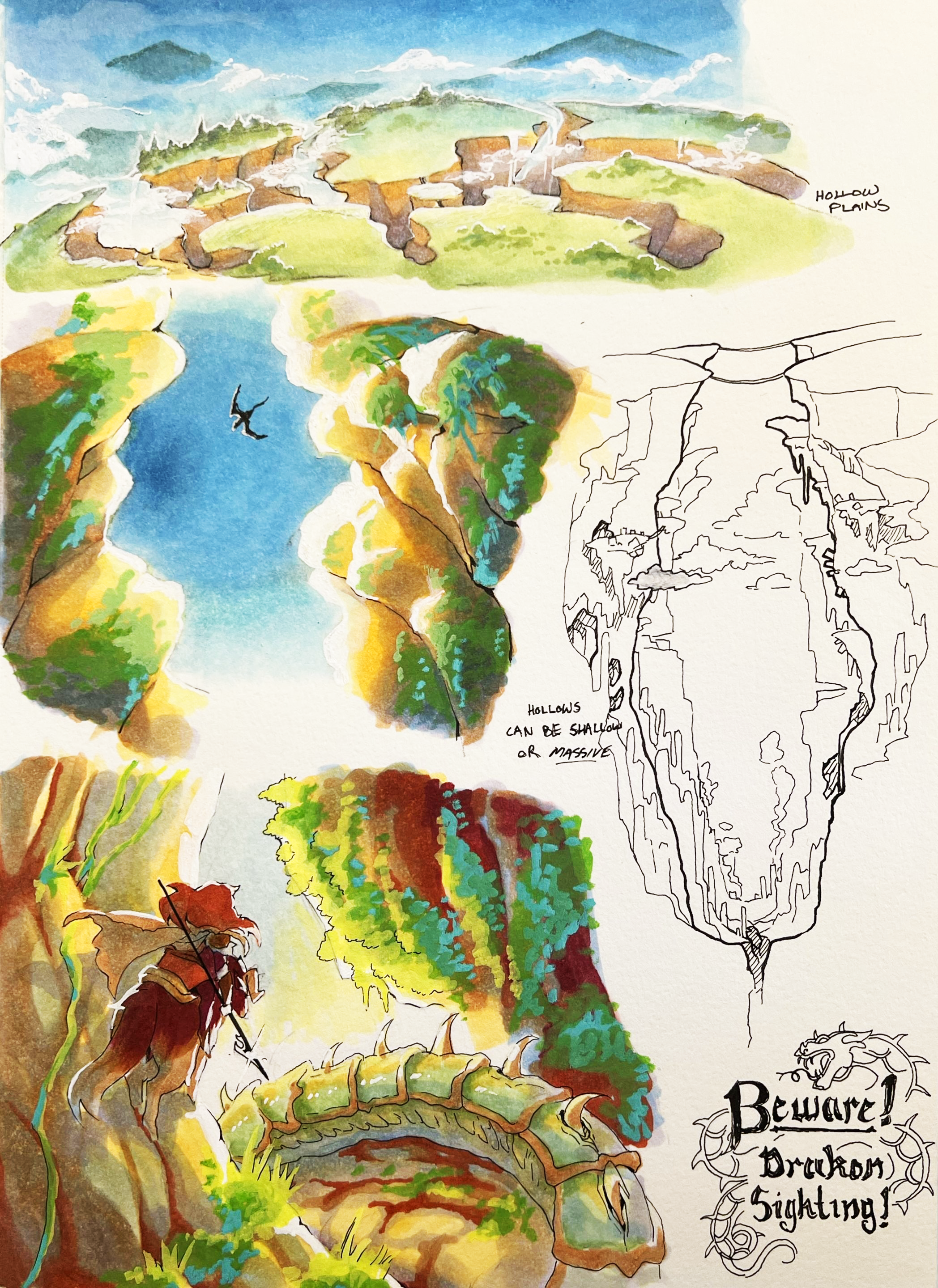 Hollow Plains Concept Art