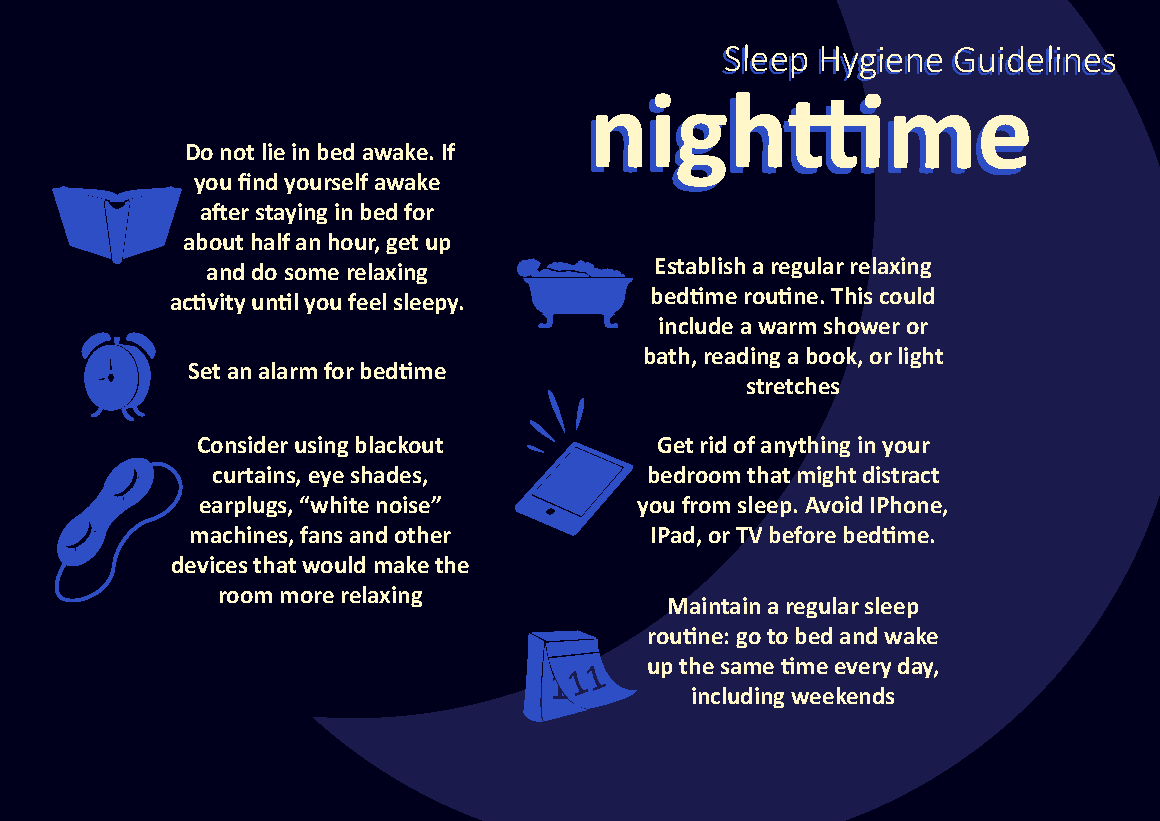 Sleep Health Brochure Nighttime